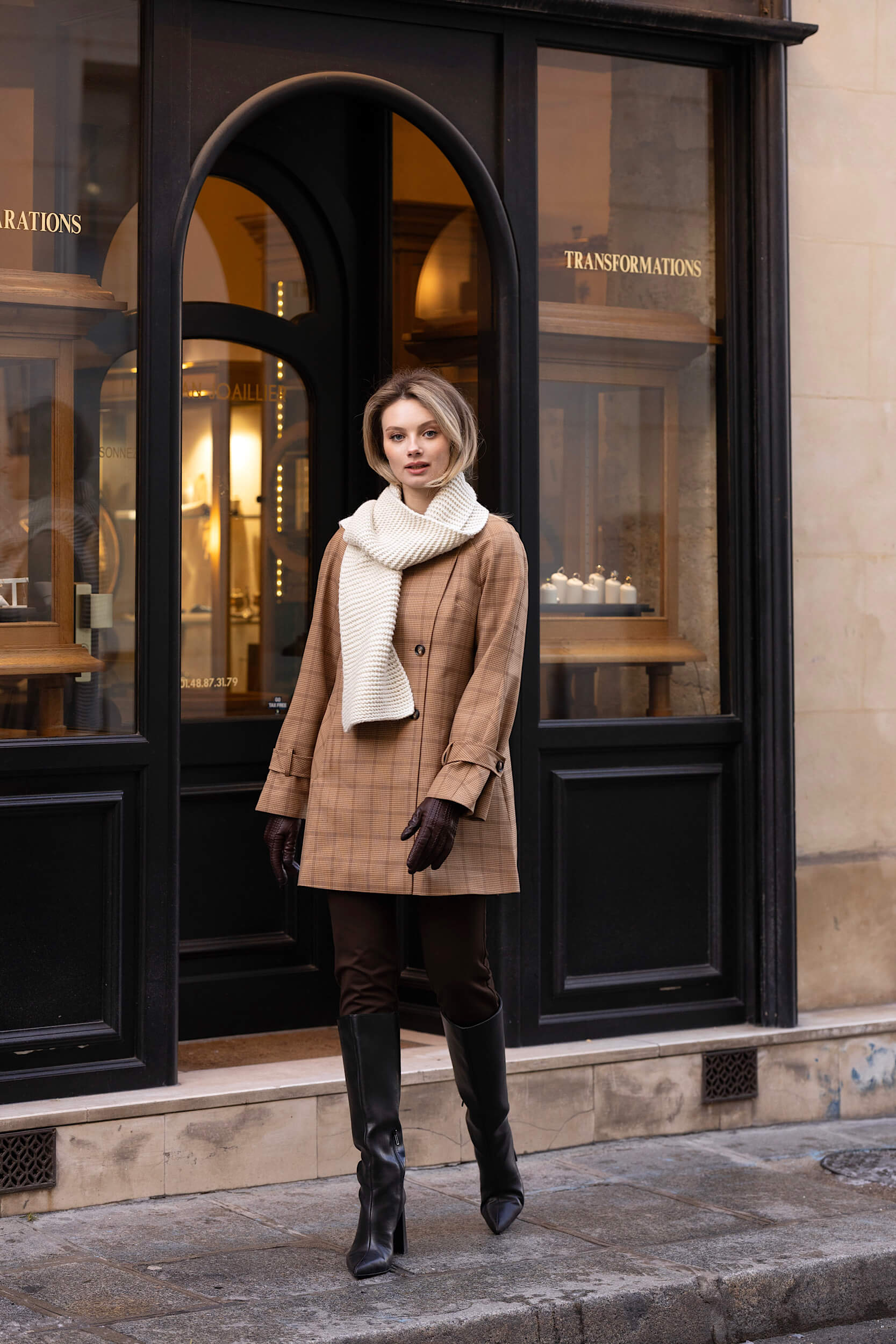 Francine Short Trench Coat - Image 2