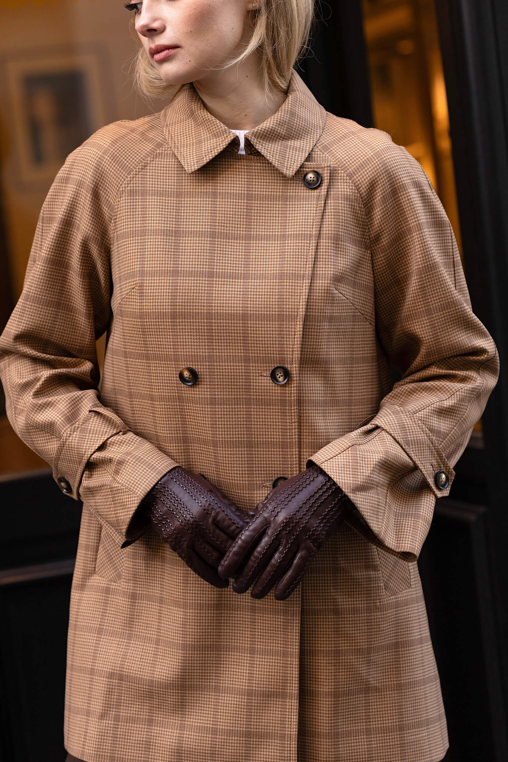 Francine Short Trench Coat - Image 3