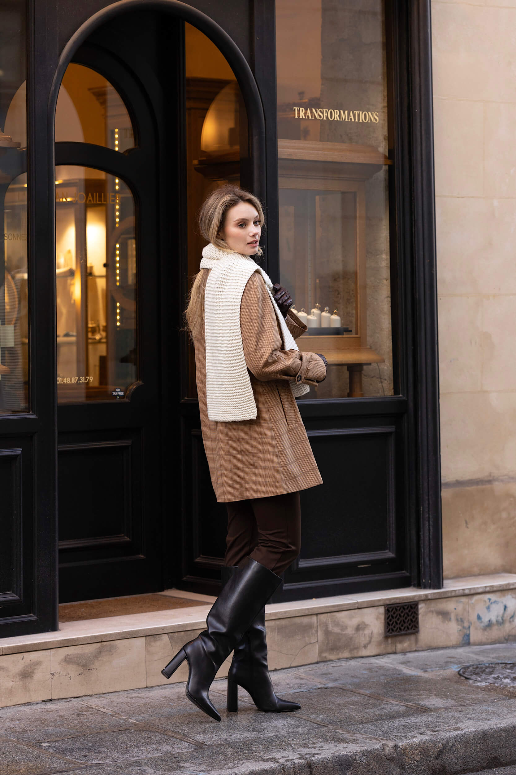 Francine Short Trench Coat - Image 4
