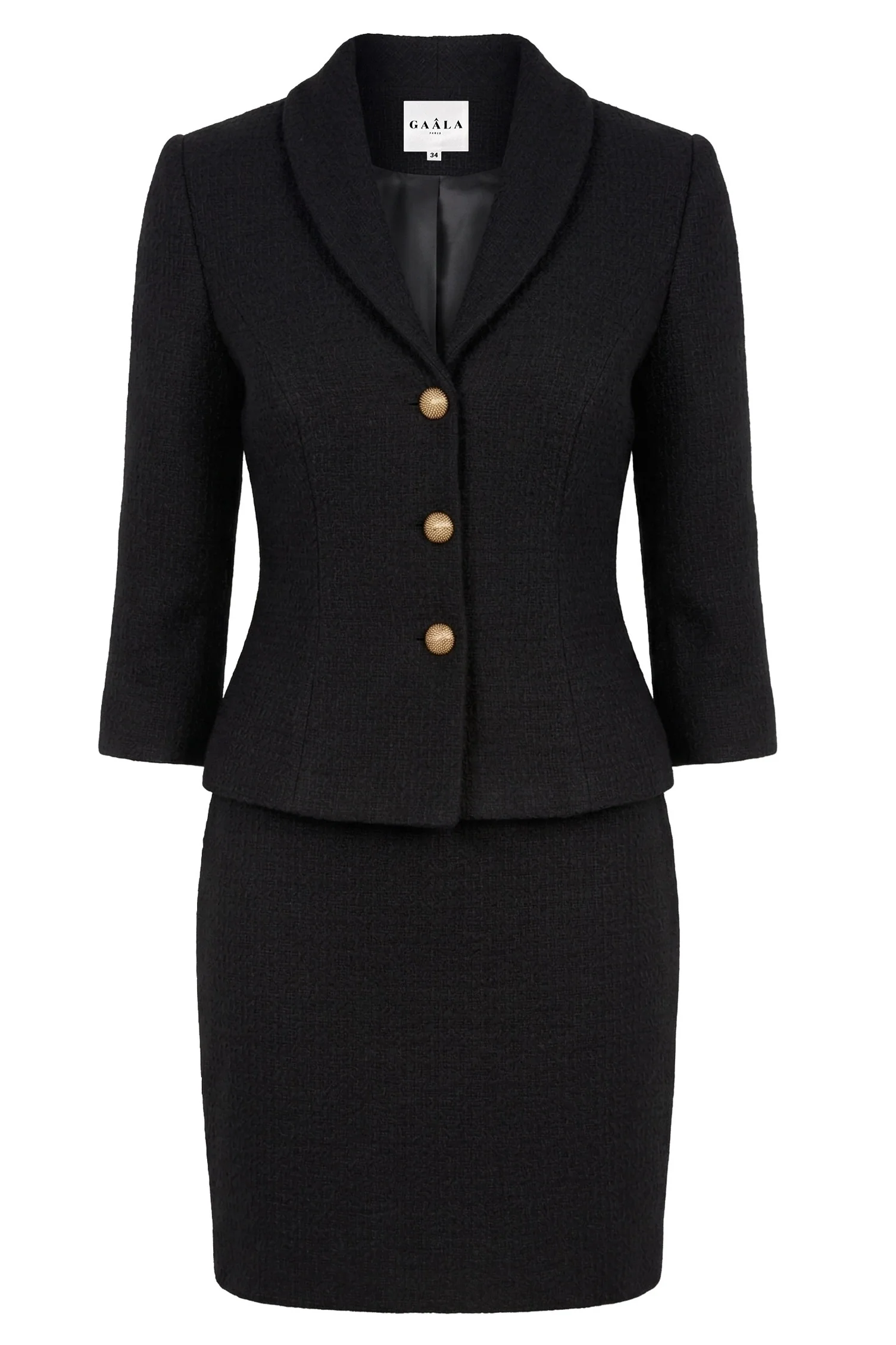 Margaux Cotton Tweed Two Piece - Image 3