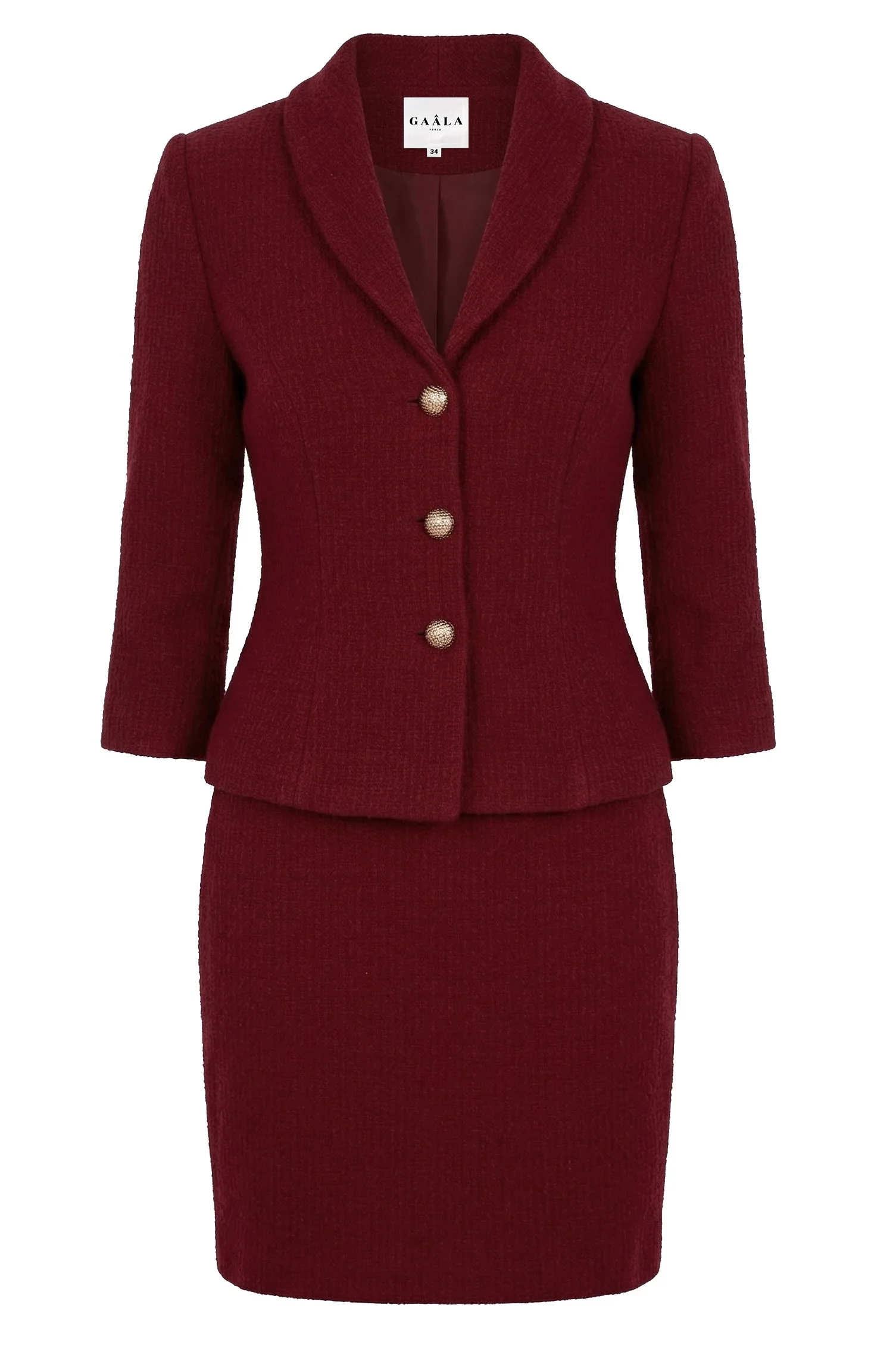 Margaux Cotton Tweed Two Piece - Image 3