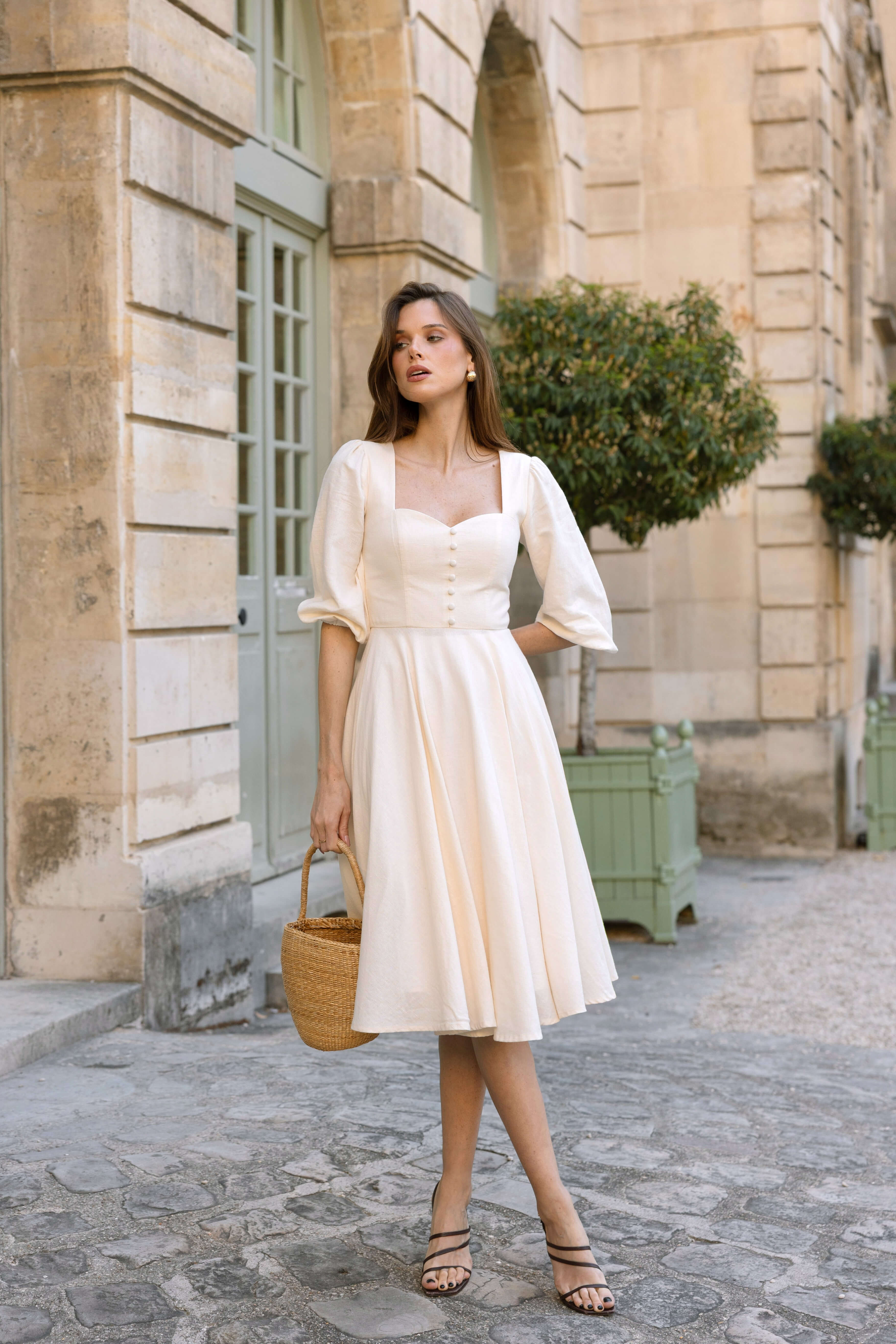 Bardetta Linen Dress - Image 12