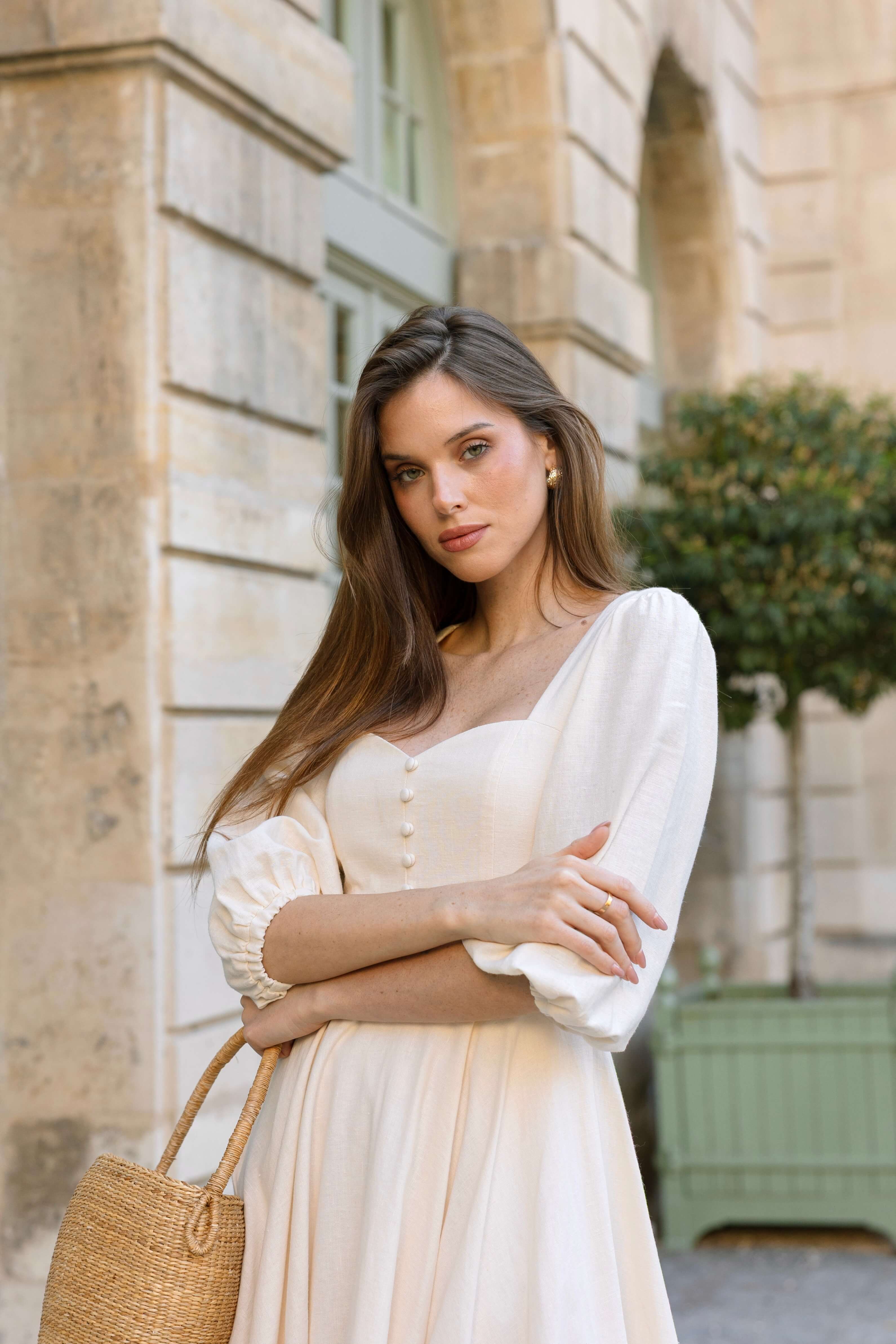 Bardetta Linen Dress - Image 13