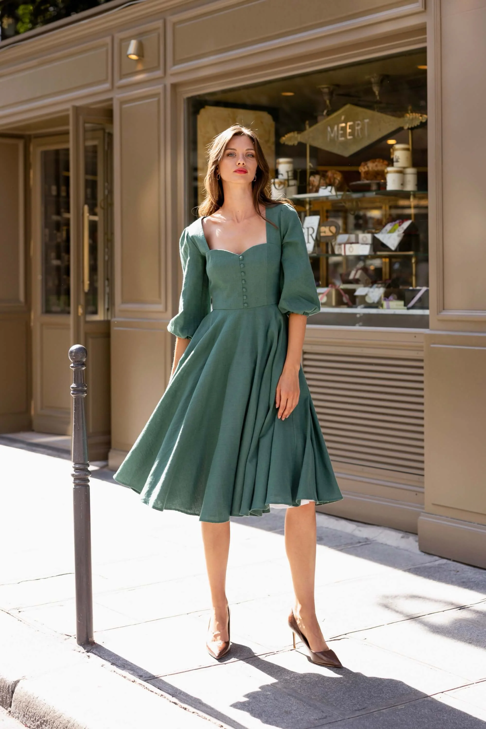 Bardetta Linen Dress - Image 24