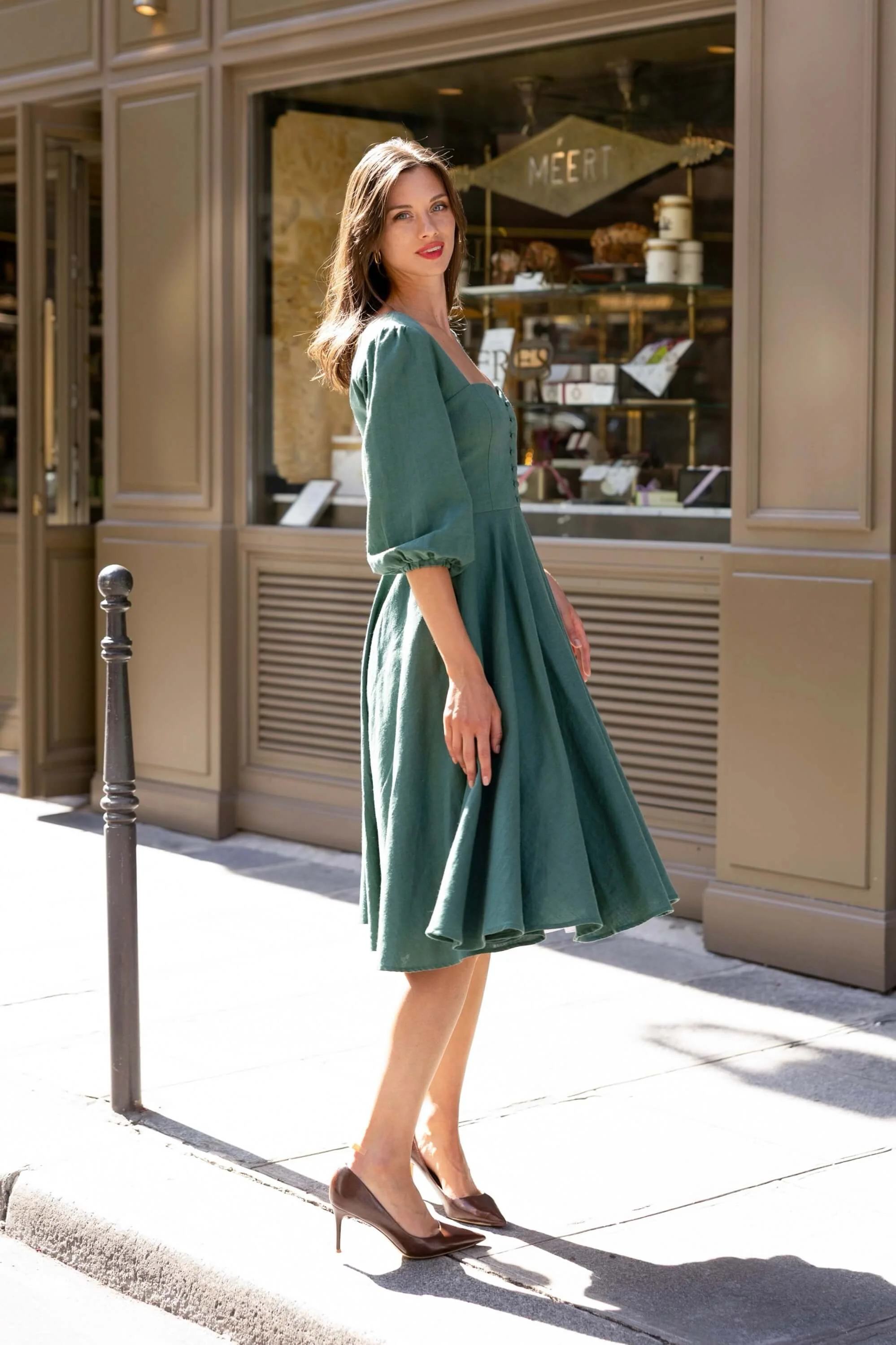 Bardetta Linen Dress - Image 26