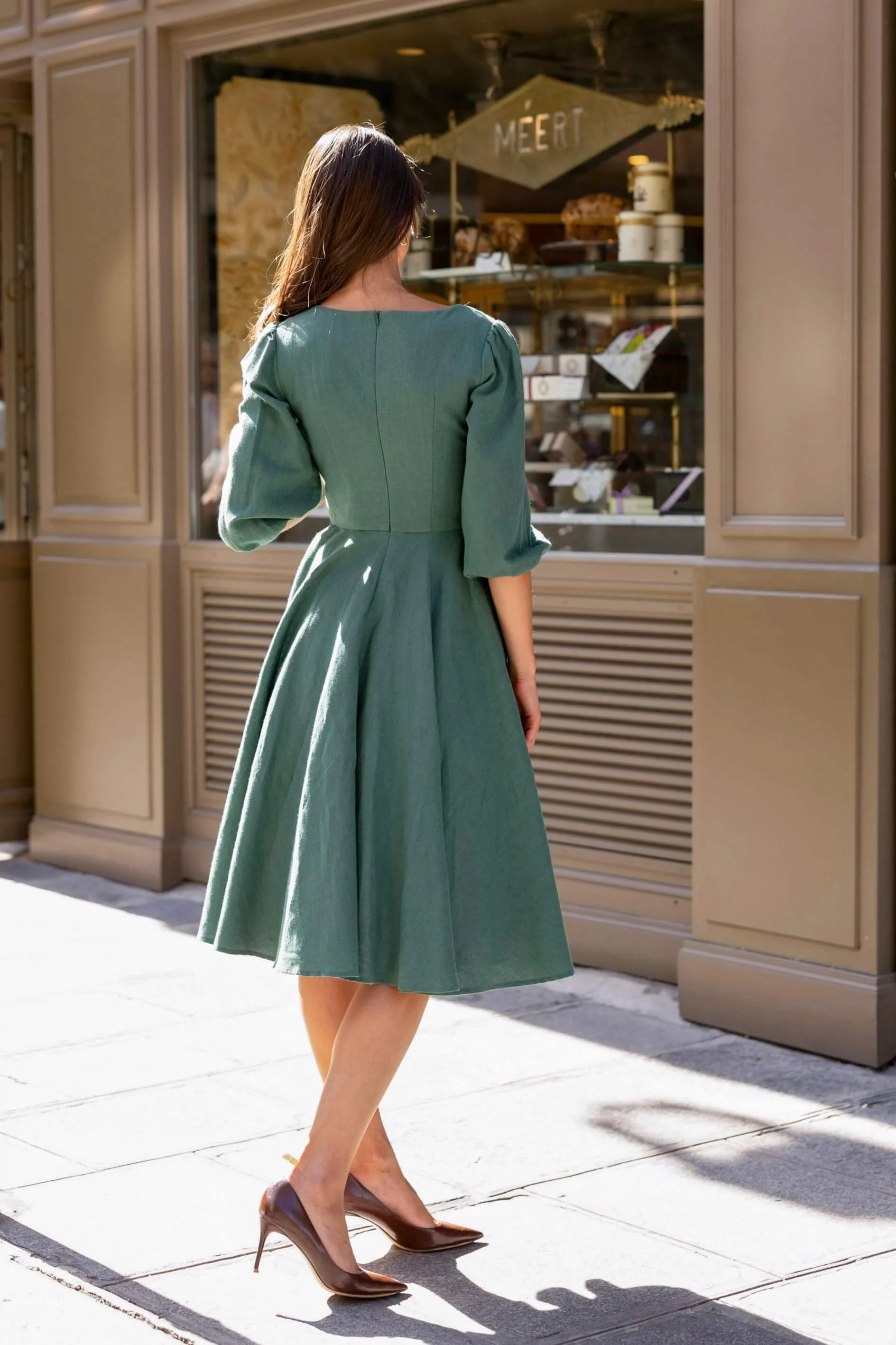 Bardetta Linen Dress - Image 27