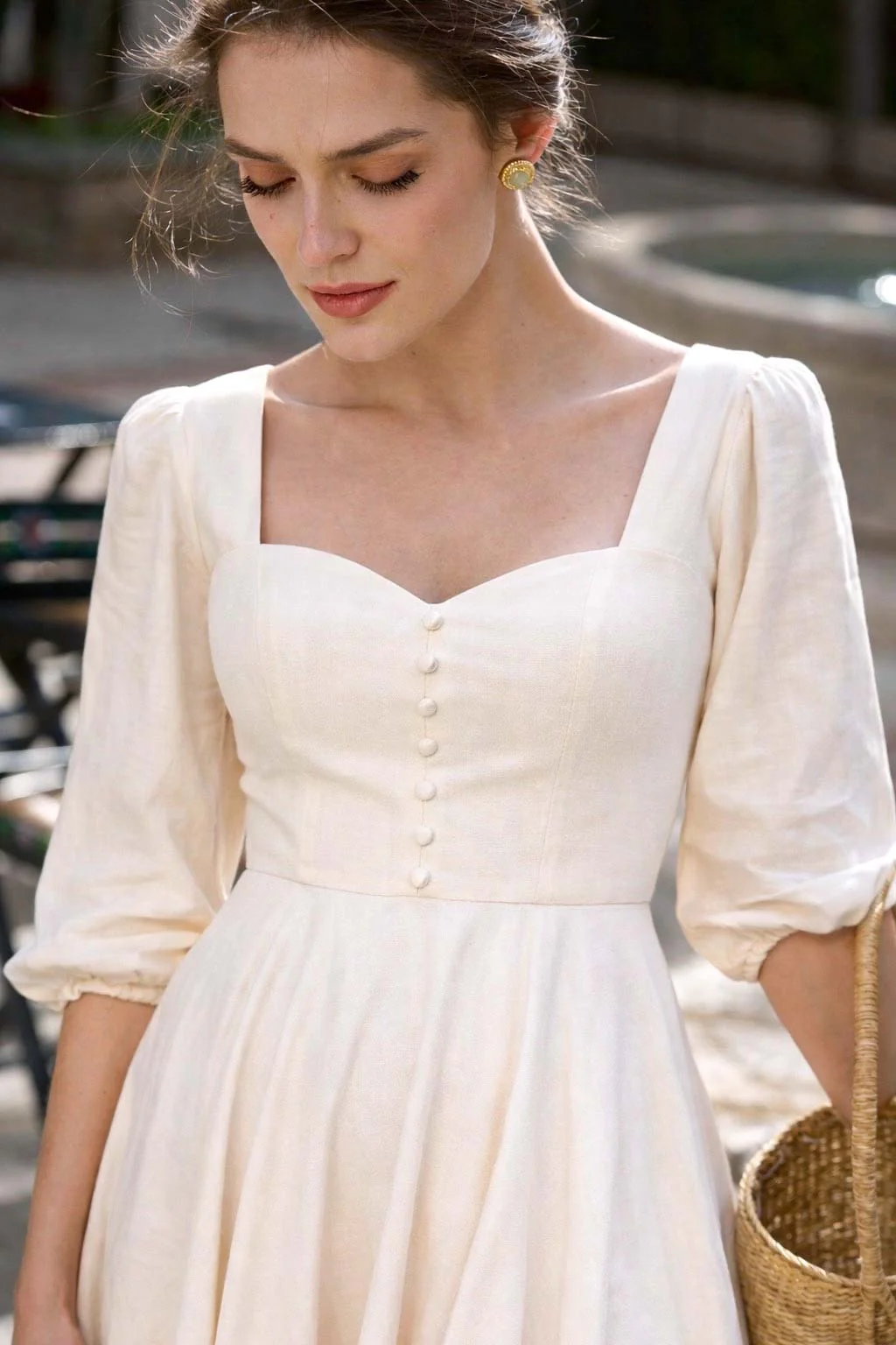 Bardetta Linen Dress - Image 6