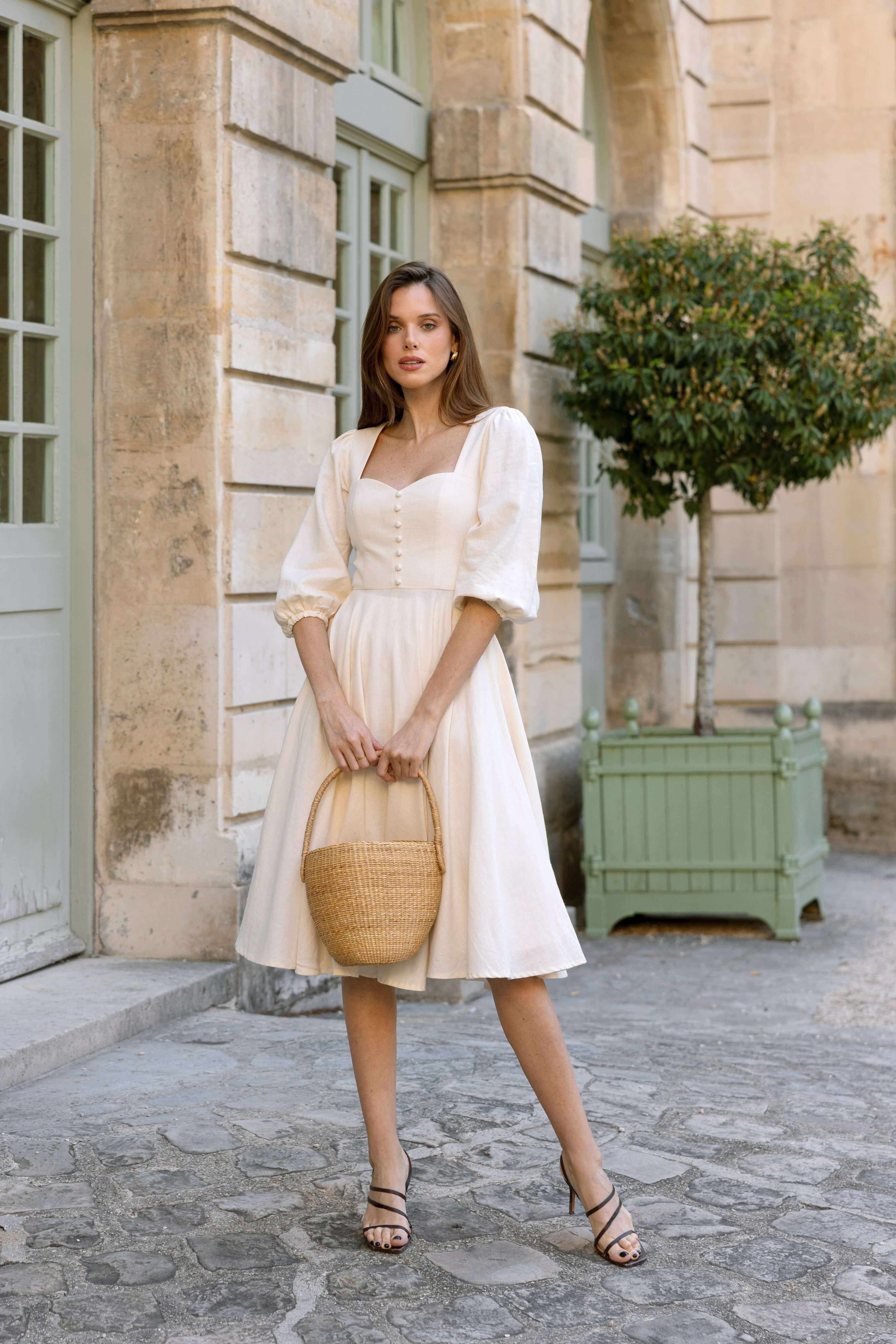Bardetta Linen Dress - Image 9