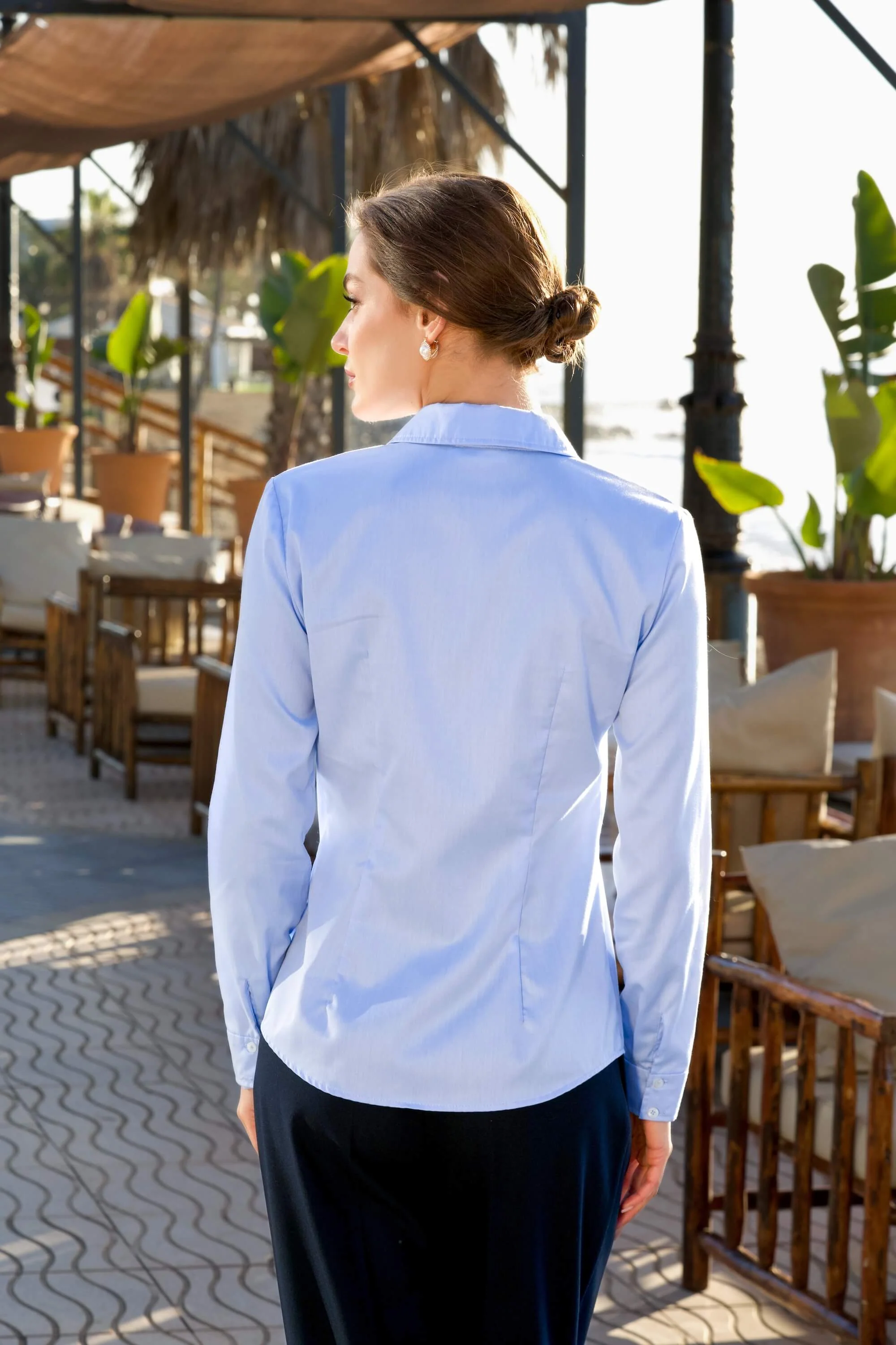 Alia Button Down Blouse - Image 11