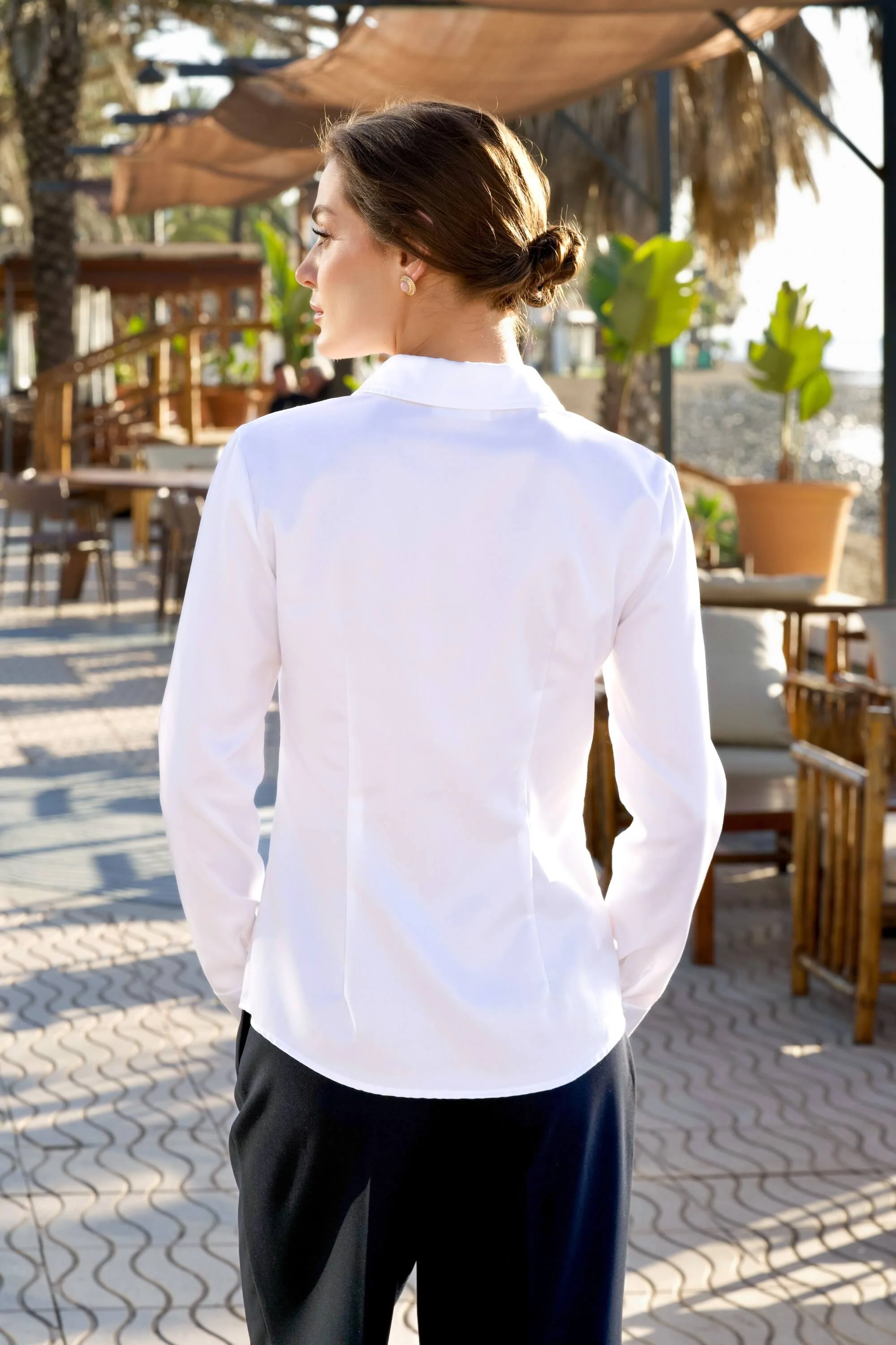 Alia Button Down Blouse - Image 4