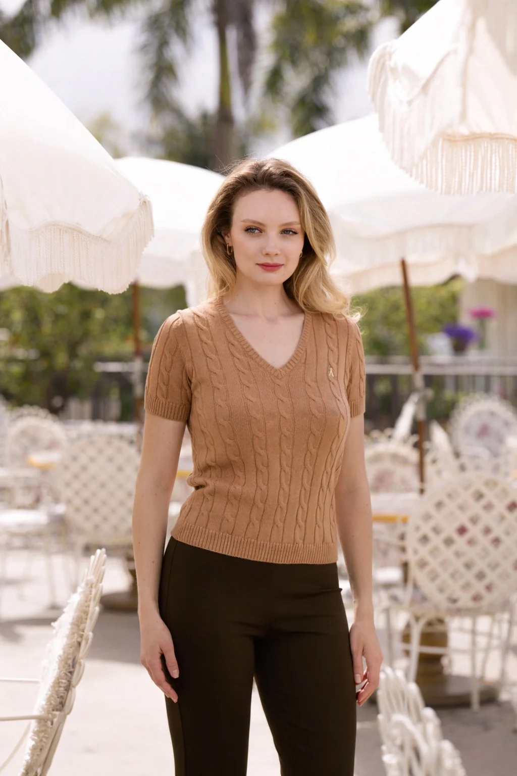 Talina Cable Knit Top