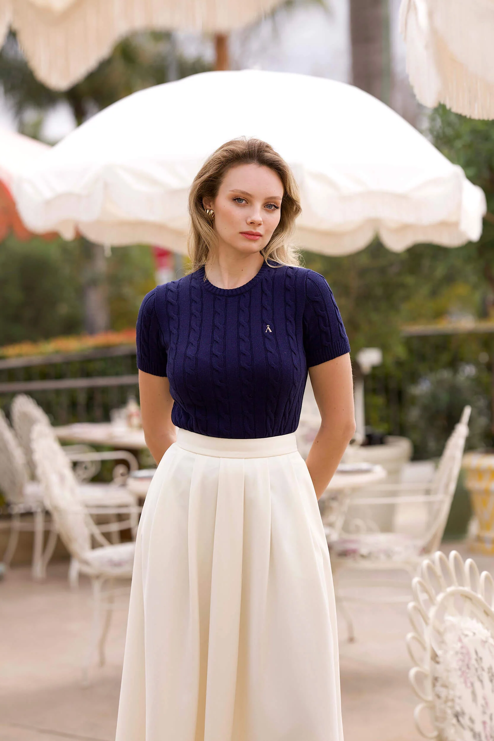 Tina Cable Knit Top - Image 7