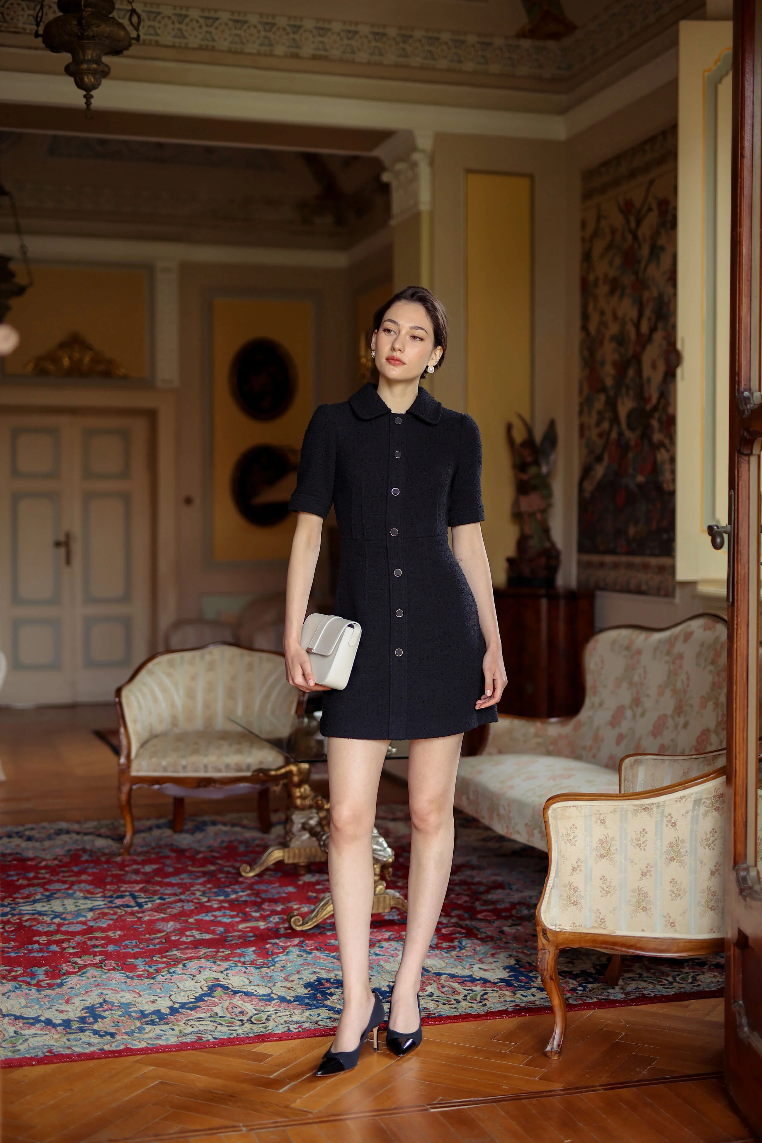 Cecilia Tweed Dress - Image 3