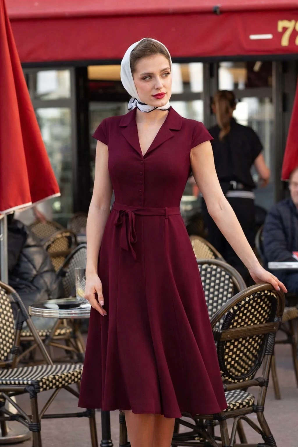 Hortense Collared Dress - Image 11