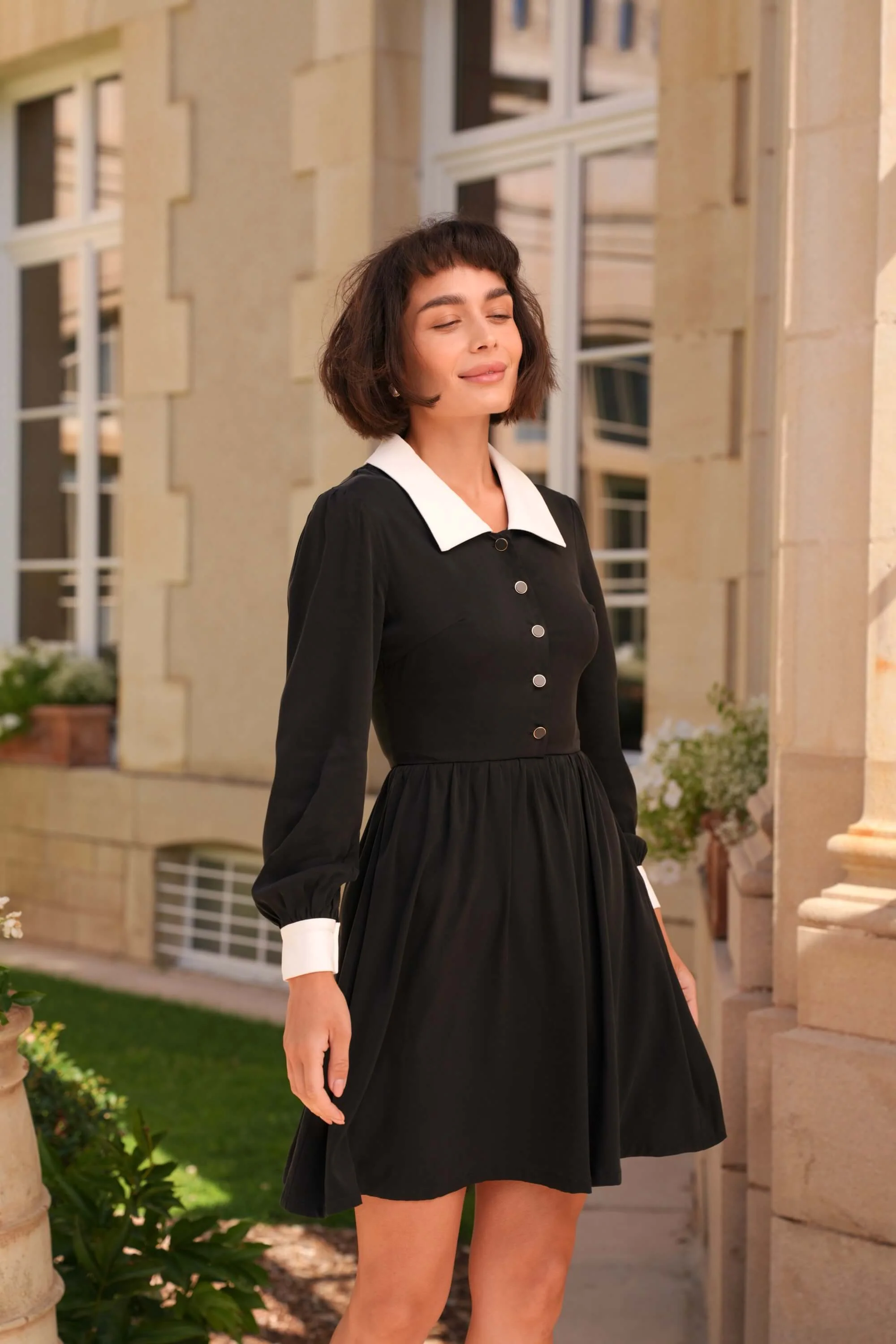 Ginny Collared Dress - Image 6