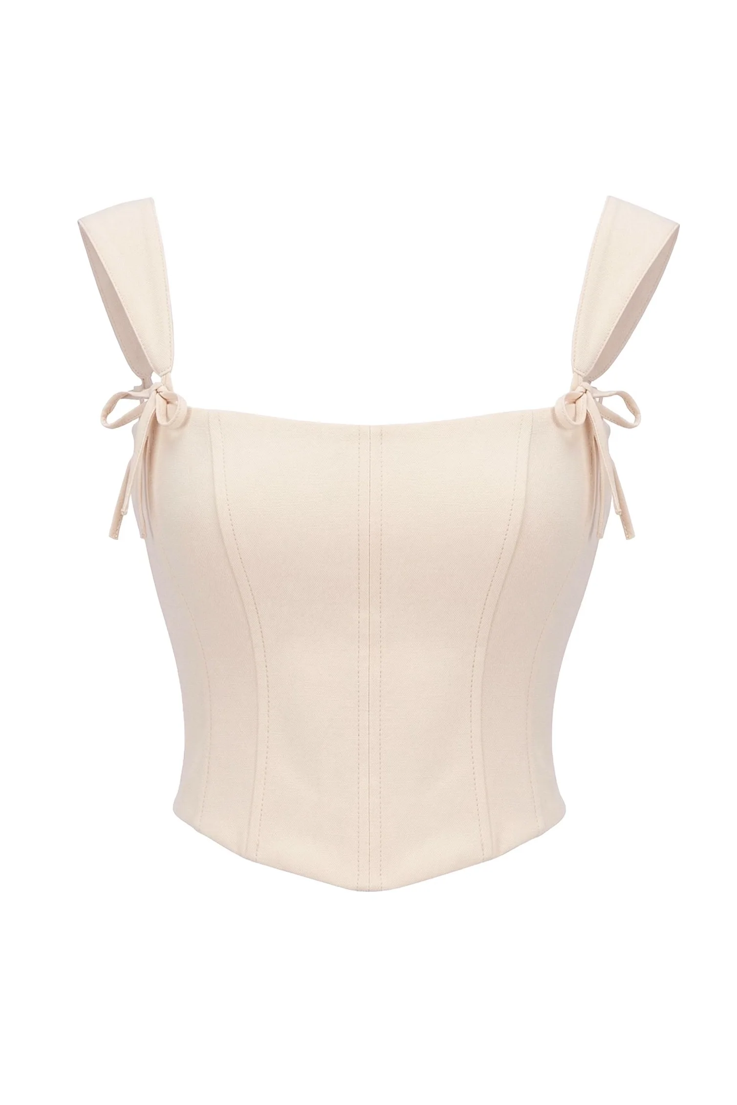 Jeanette Linen Corset Top - Image 3