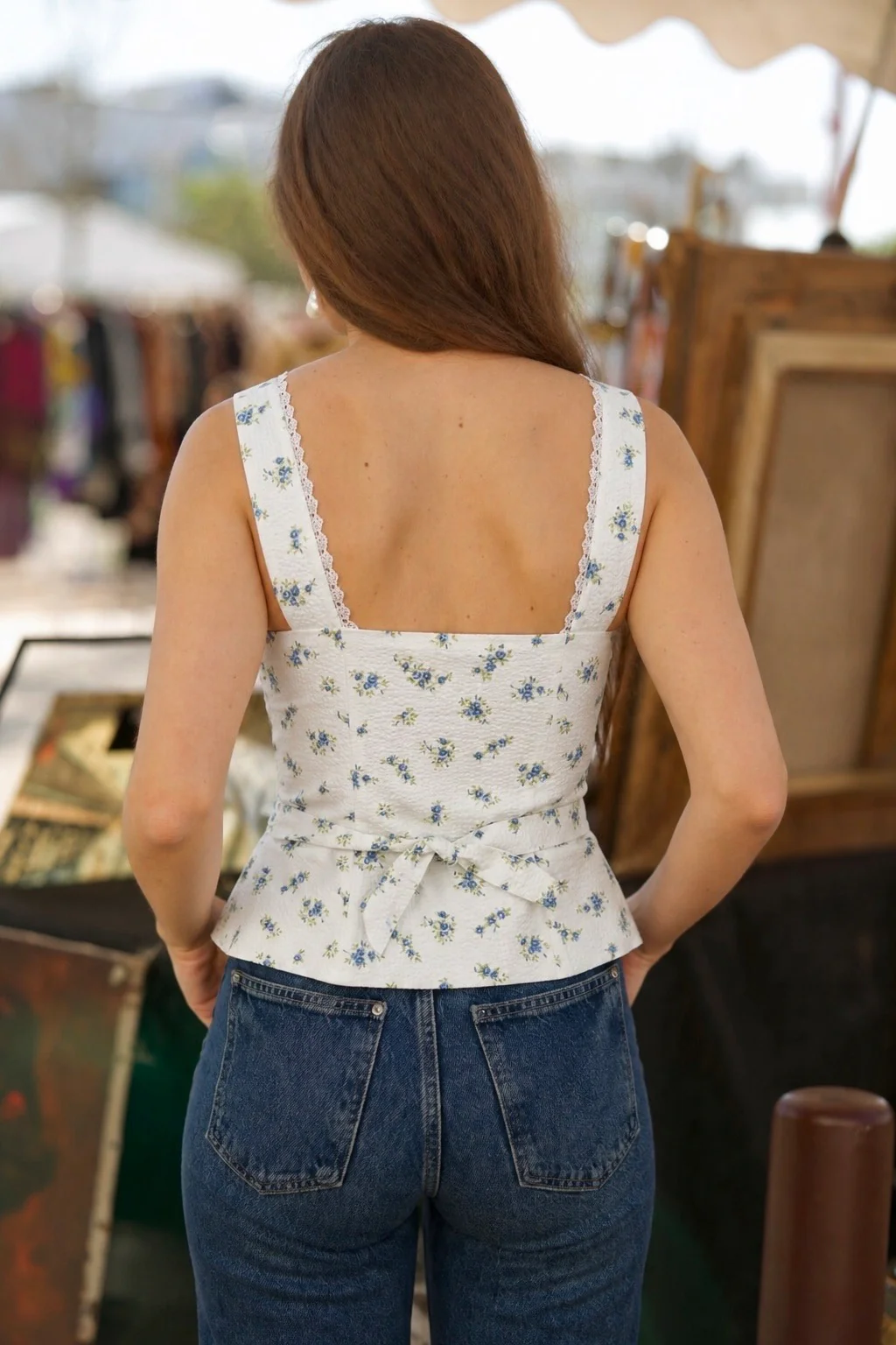 Eda Cotton Blouse - Image 3