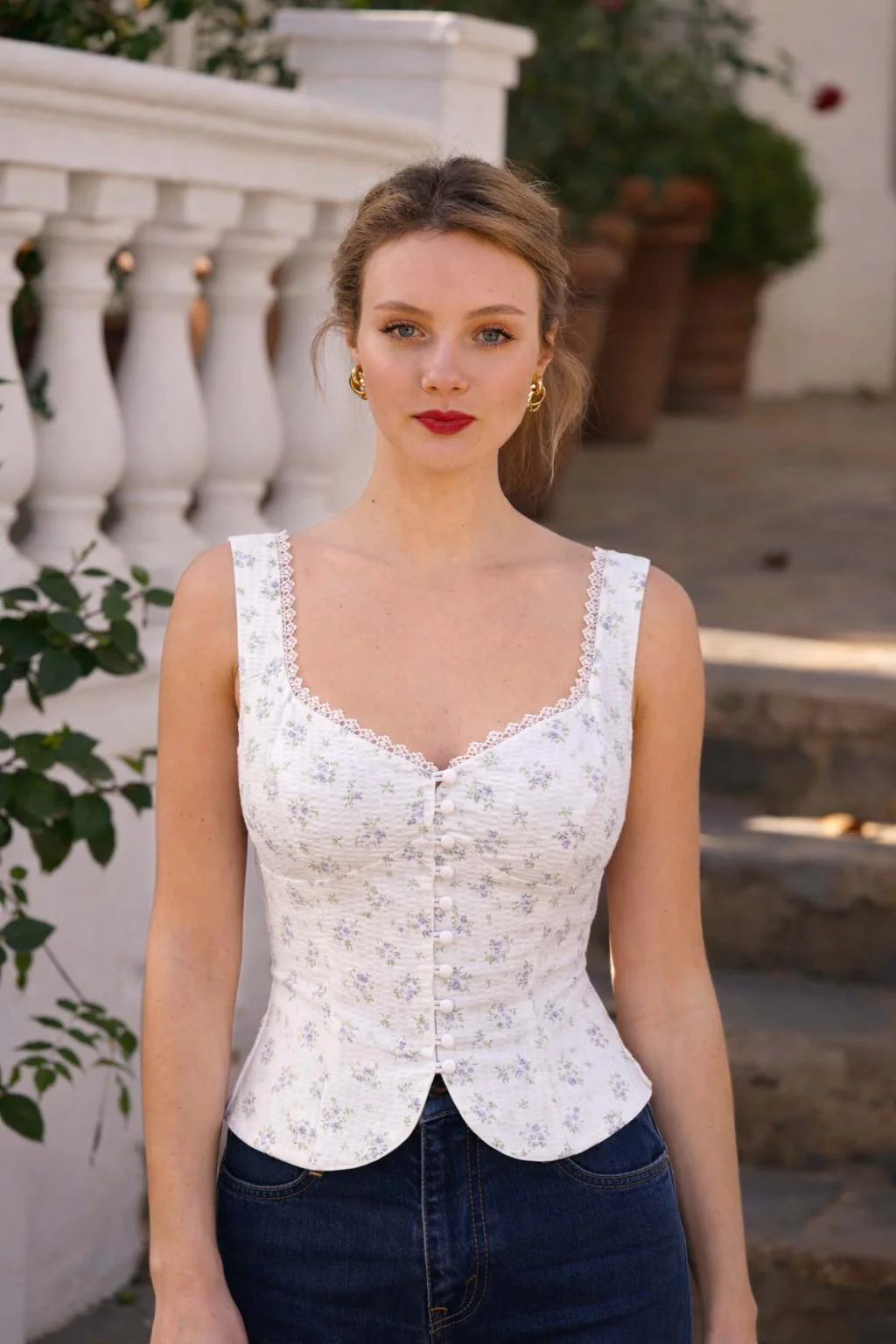 Eda Cotton Blouse - Image 6