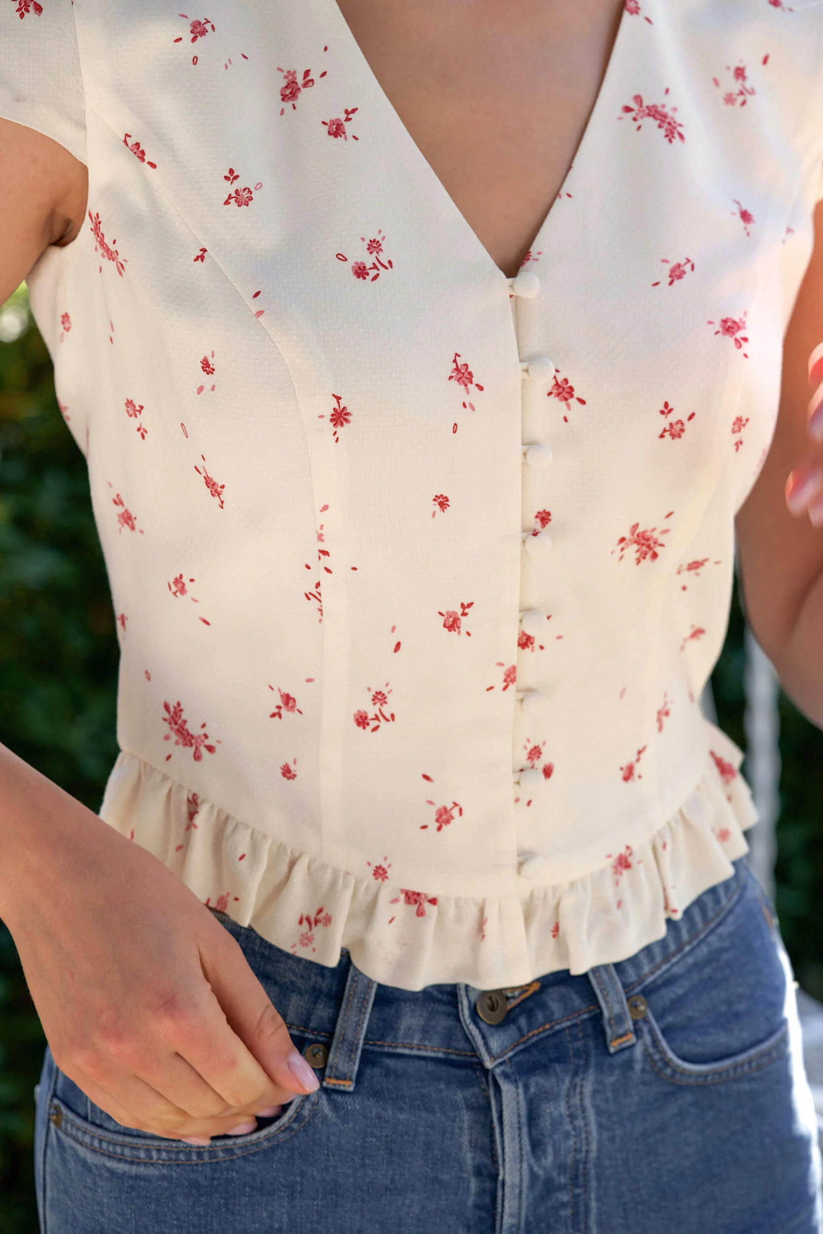 Gina Cotton Blouse - Image 3