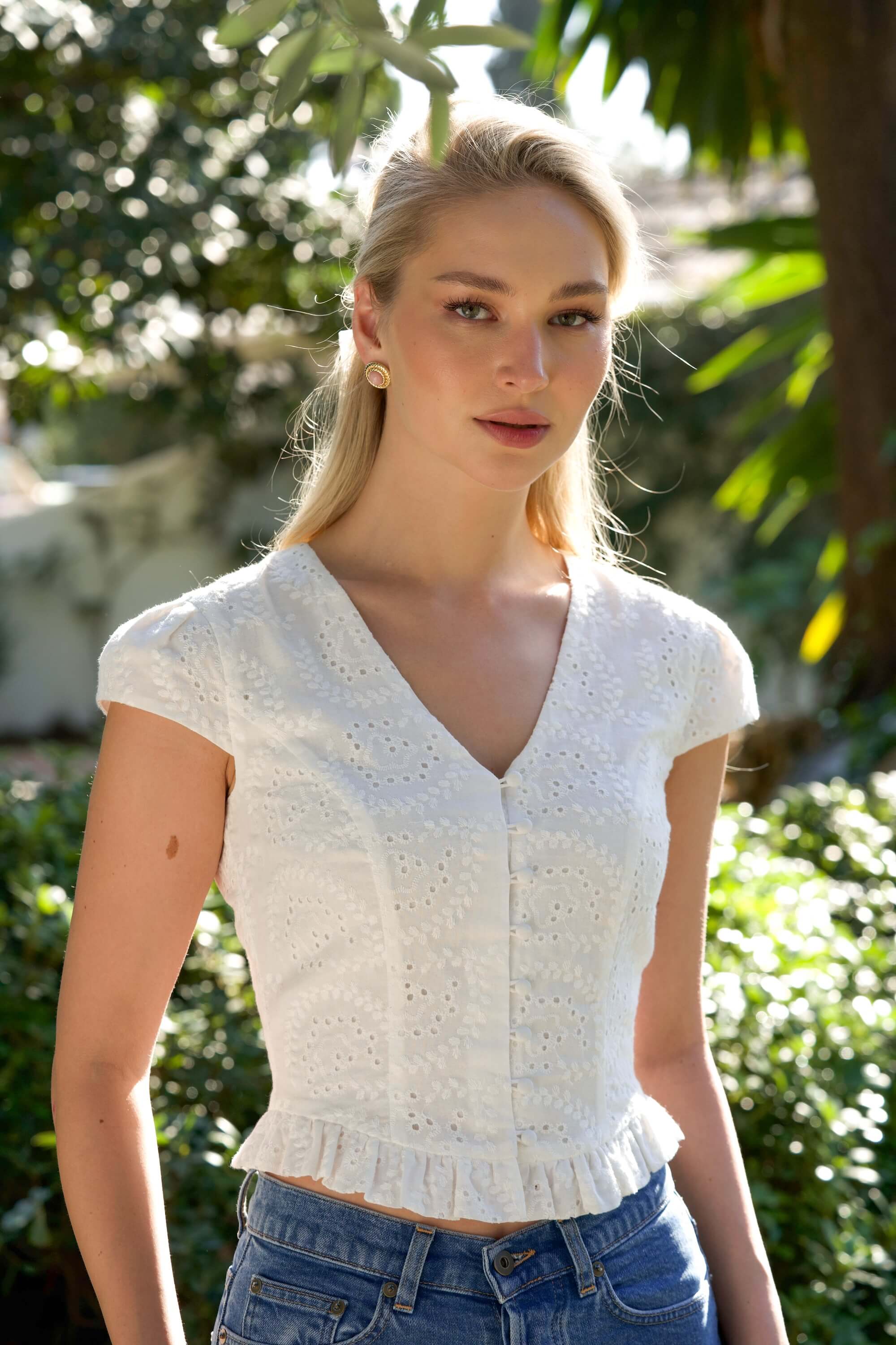 Gina Cotton Blouse - Image 7