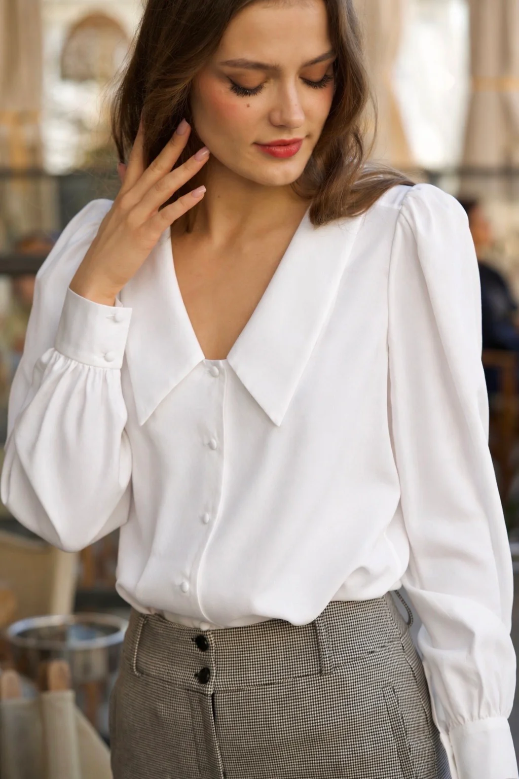 Yves Cotton Blouse - Image 9