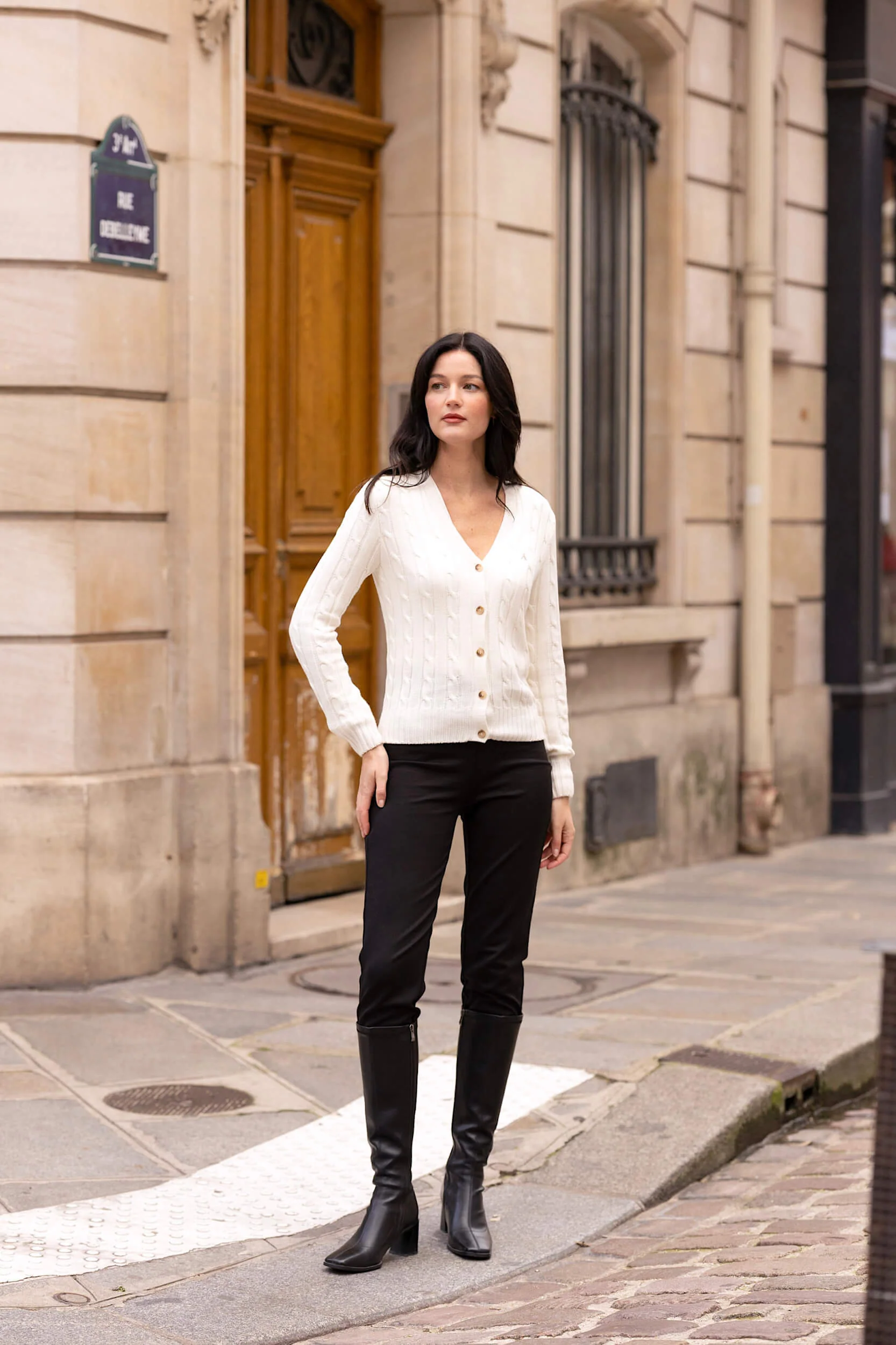 Vince Cotton Cashmere Cardigan - Image 6