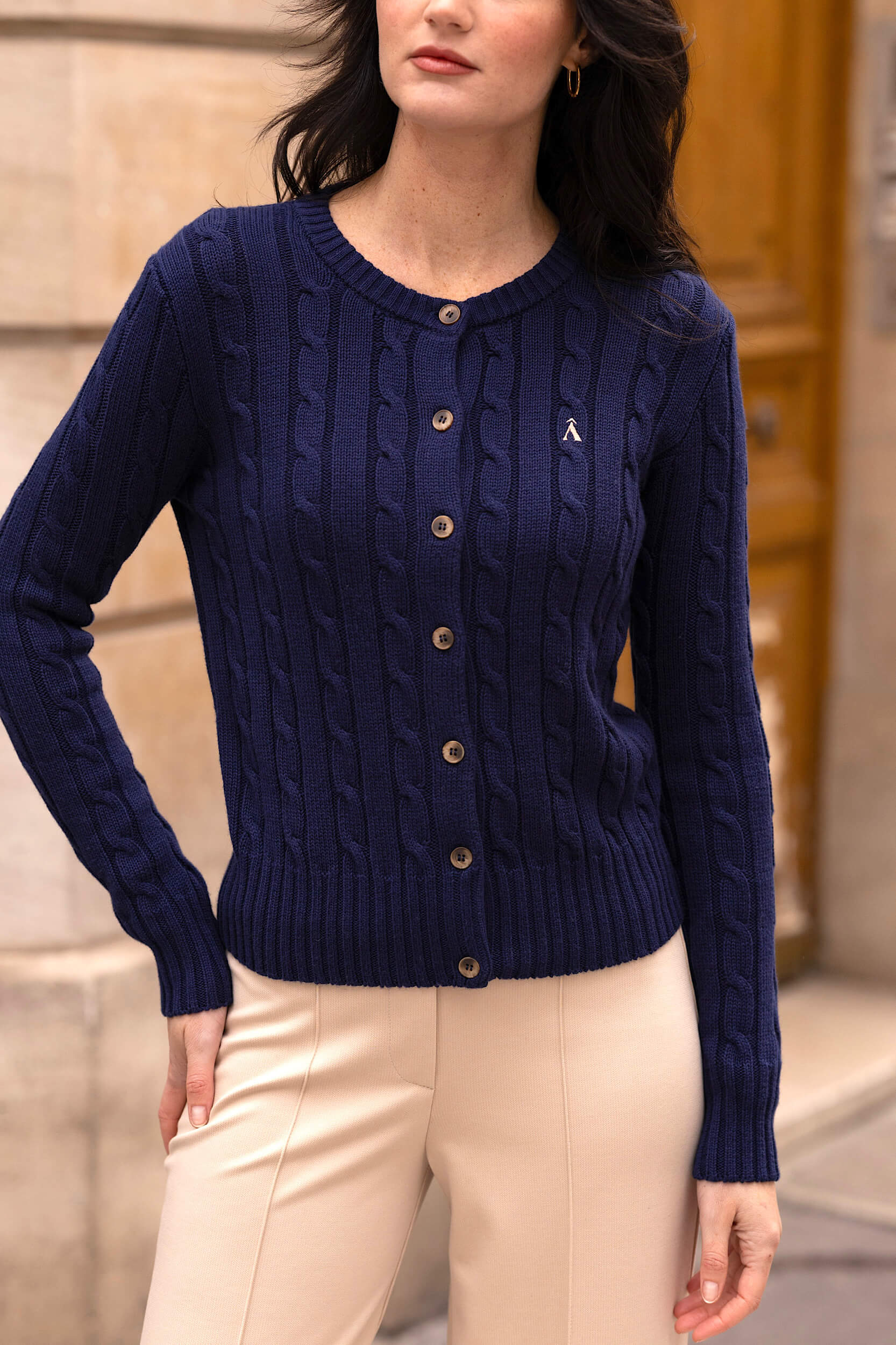 Vincent Cotton Cashmere Cardigan - Image 11