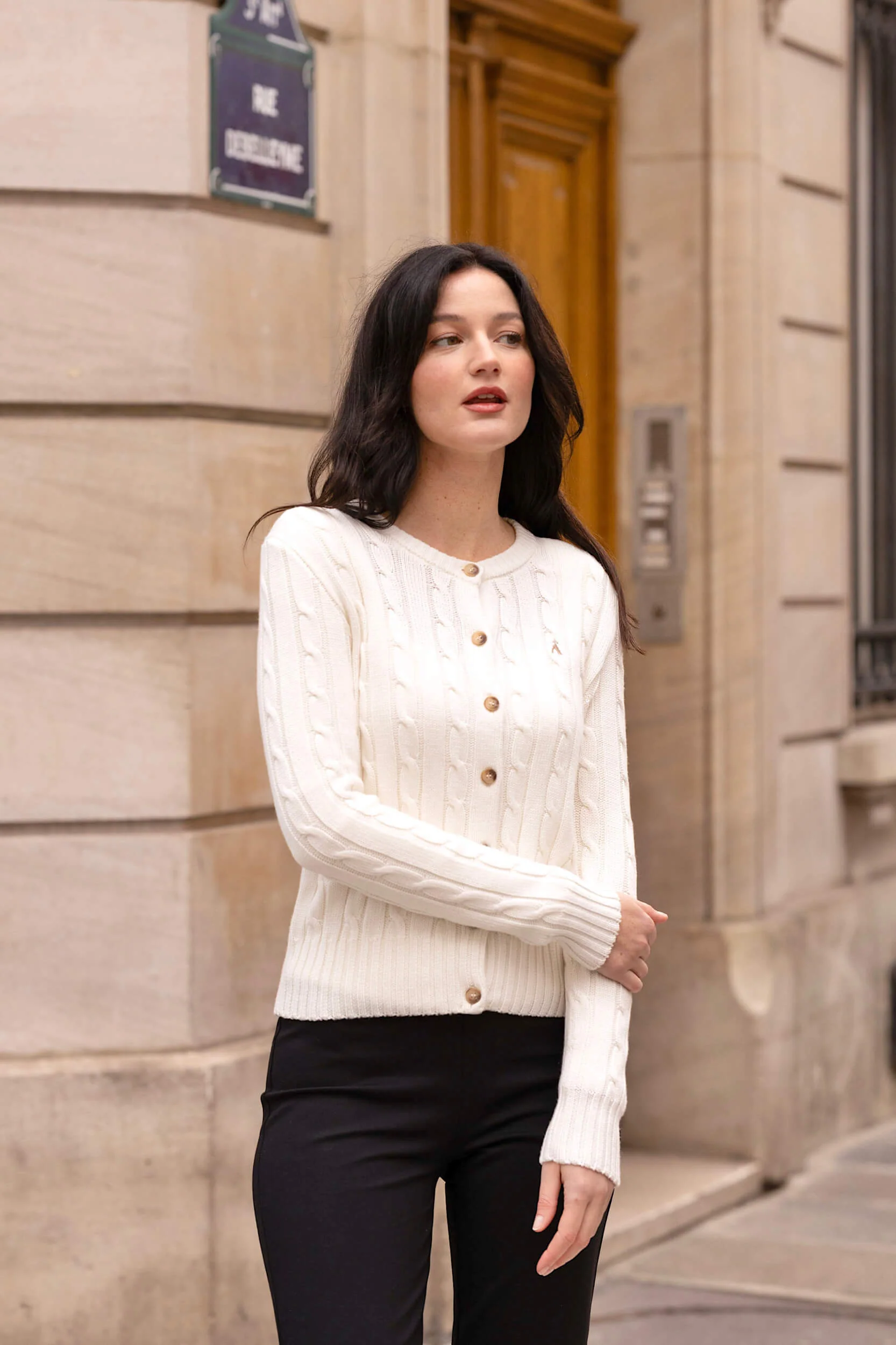 Vincent Cotton Cashmere Cardigan - Image 15