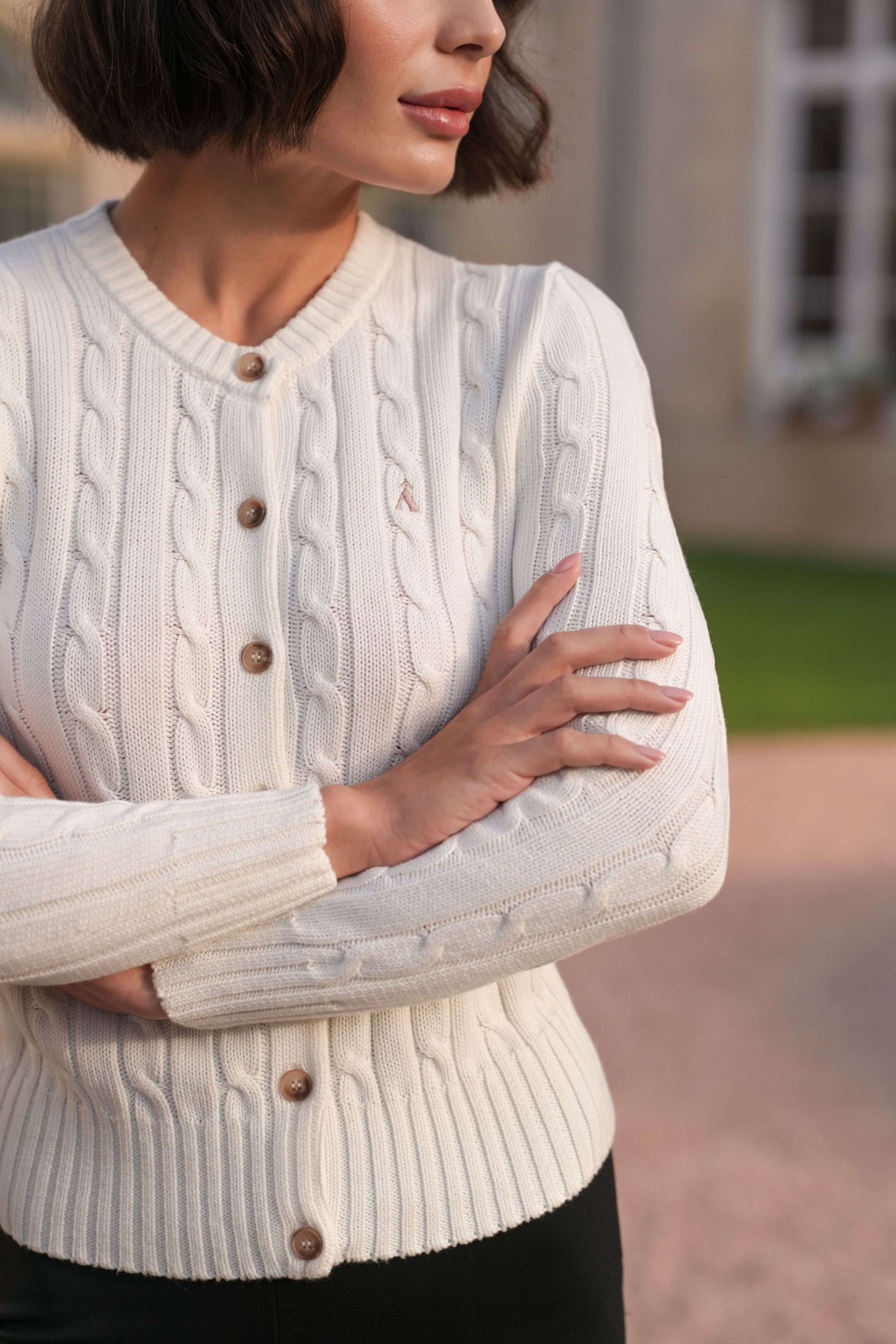Vincent Cotton Cashmere Cardigan - Image 18