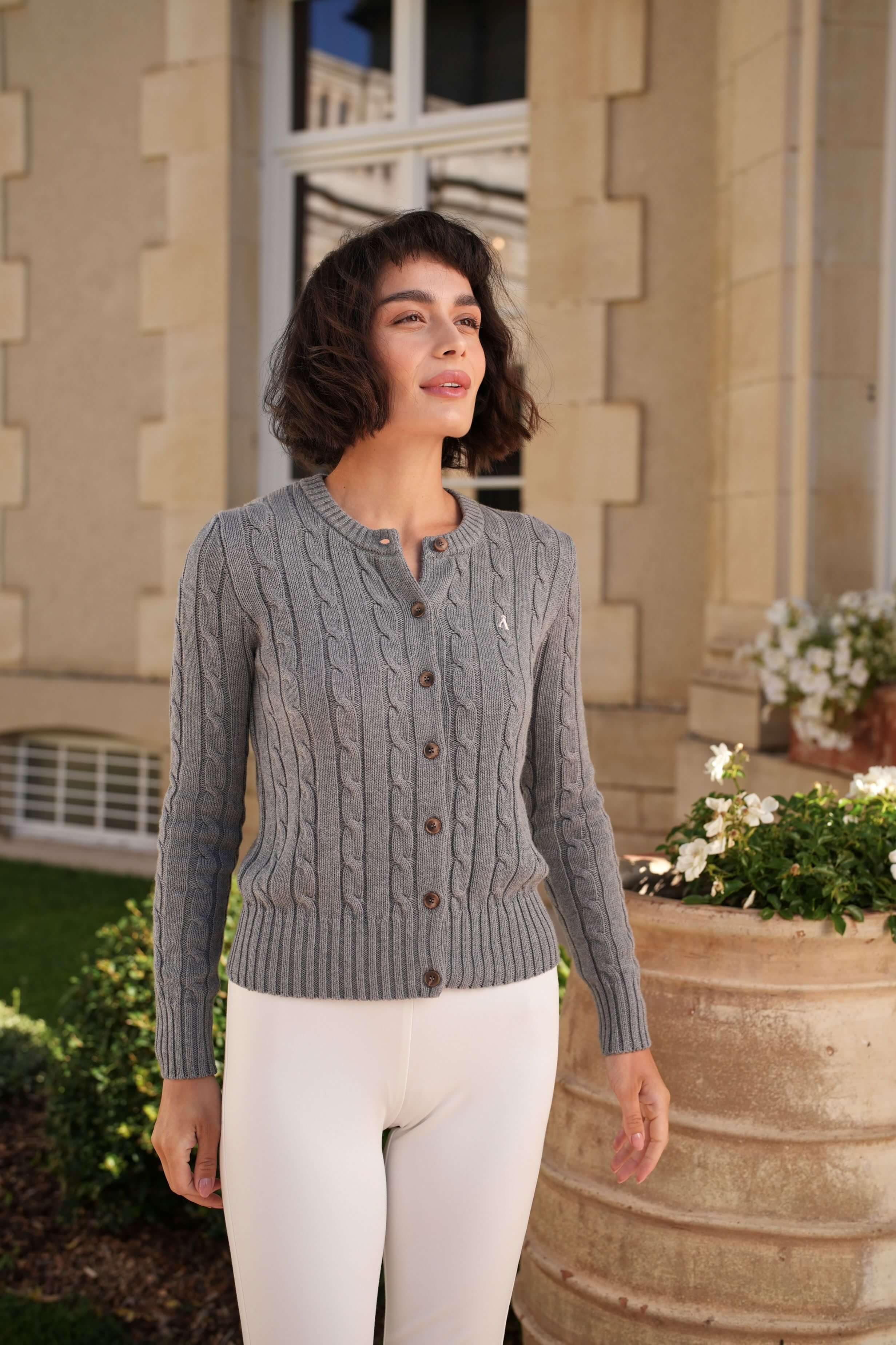 Vincent Cotton Cashmere Cardigan - Image 5