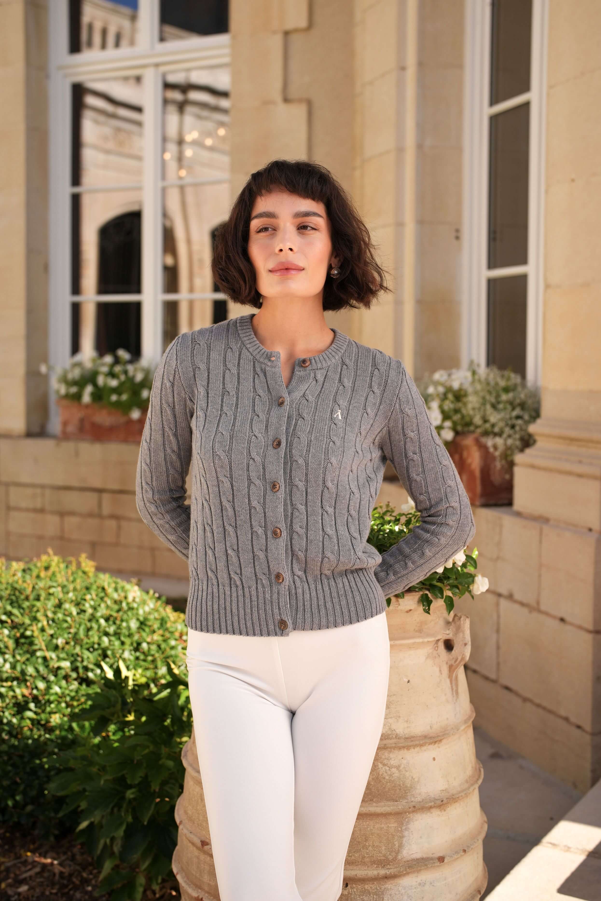 Vincent Cotton Cashmere Cardigan - Image 7