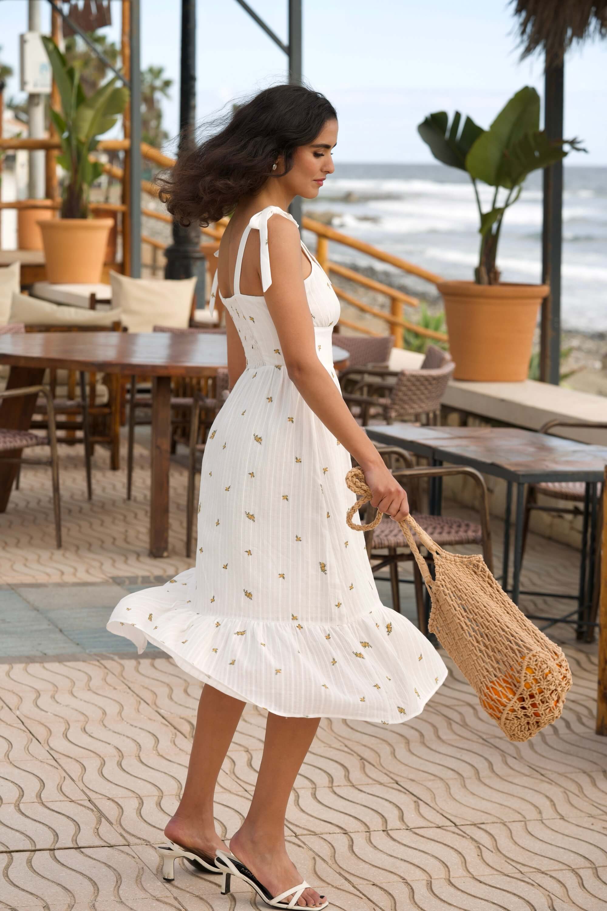 Stephanie Cotton Dress - Image 12