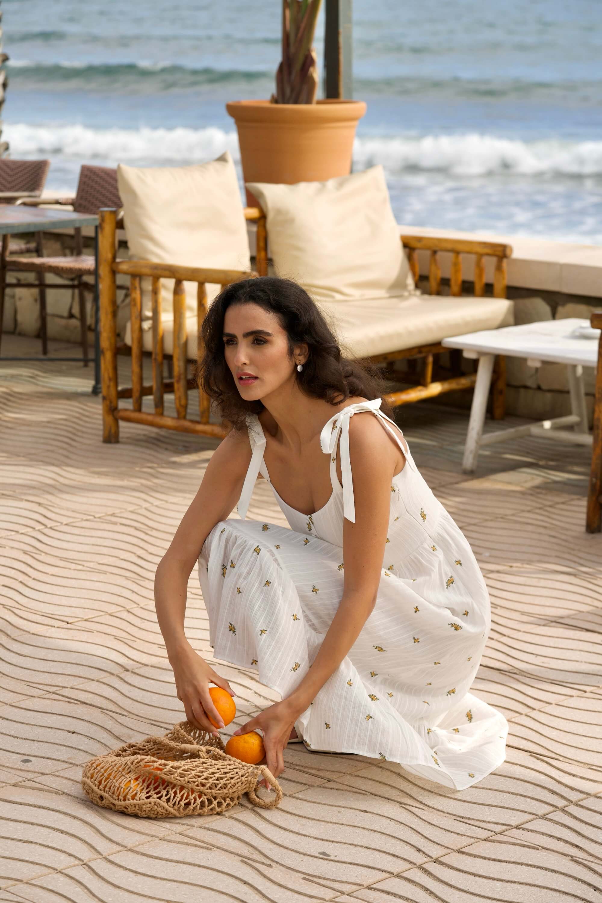 Stephanie Cotton Dress - Image 8