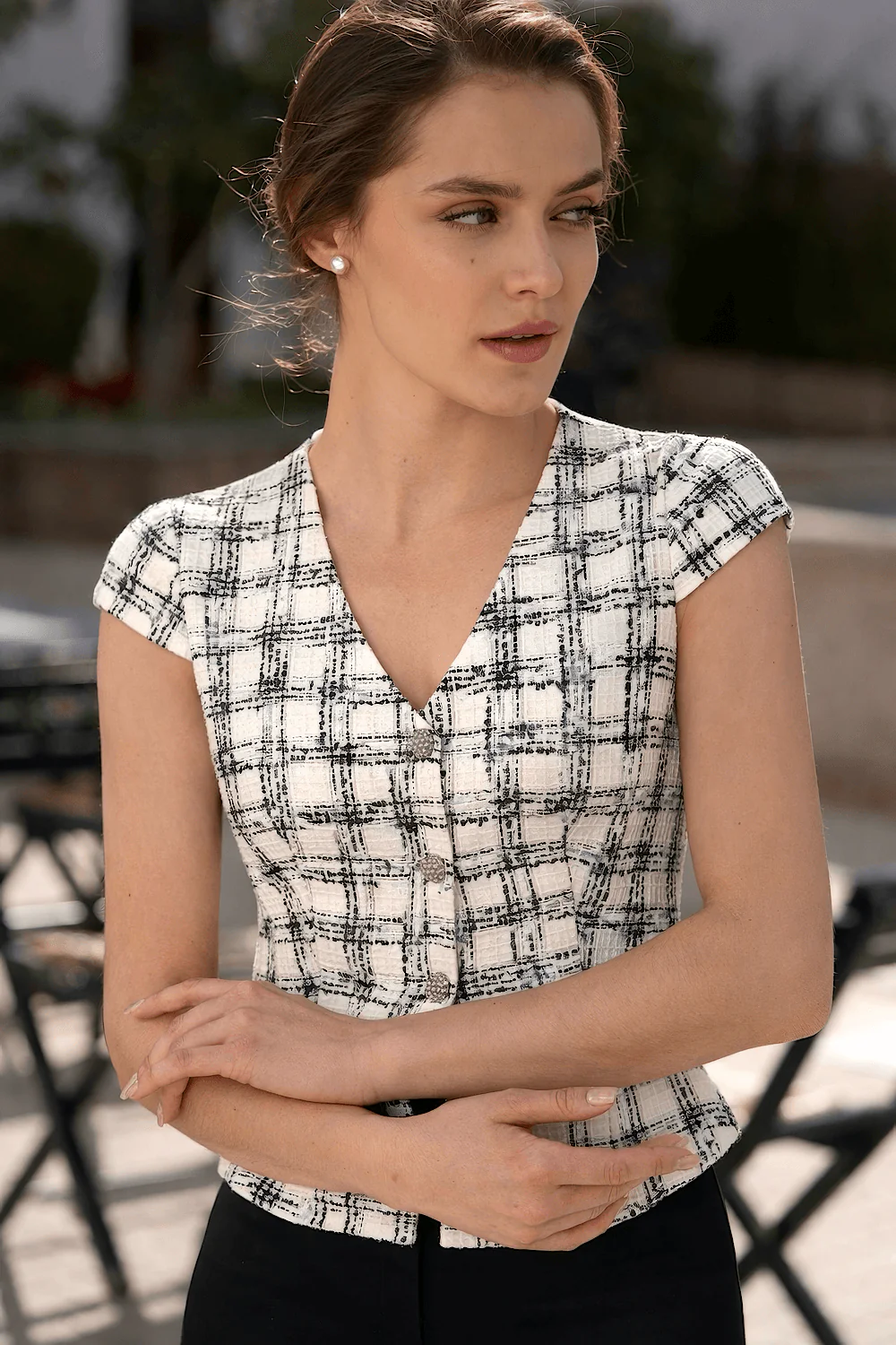 Alana Peplum Top - Image 6