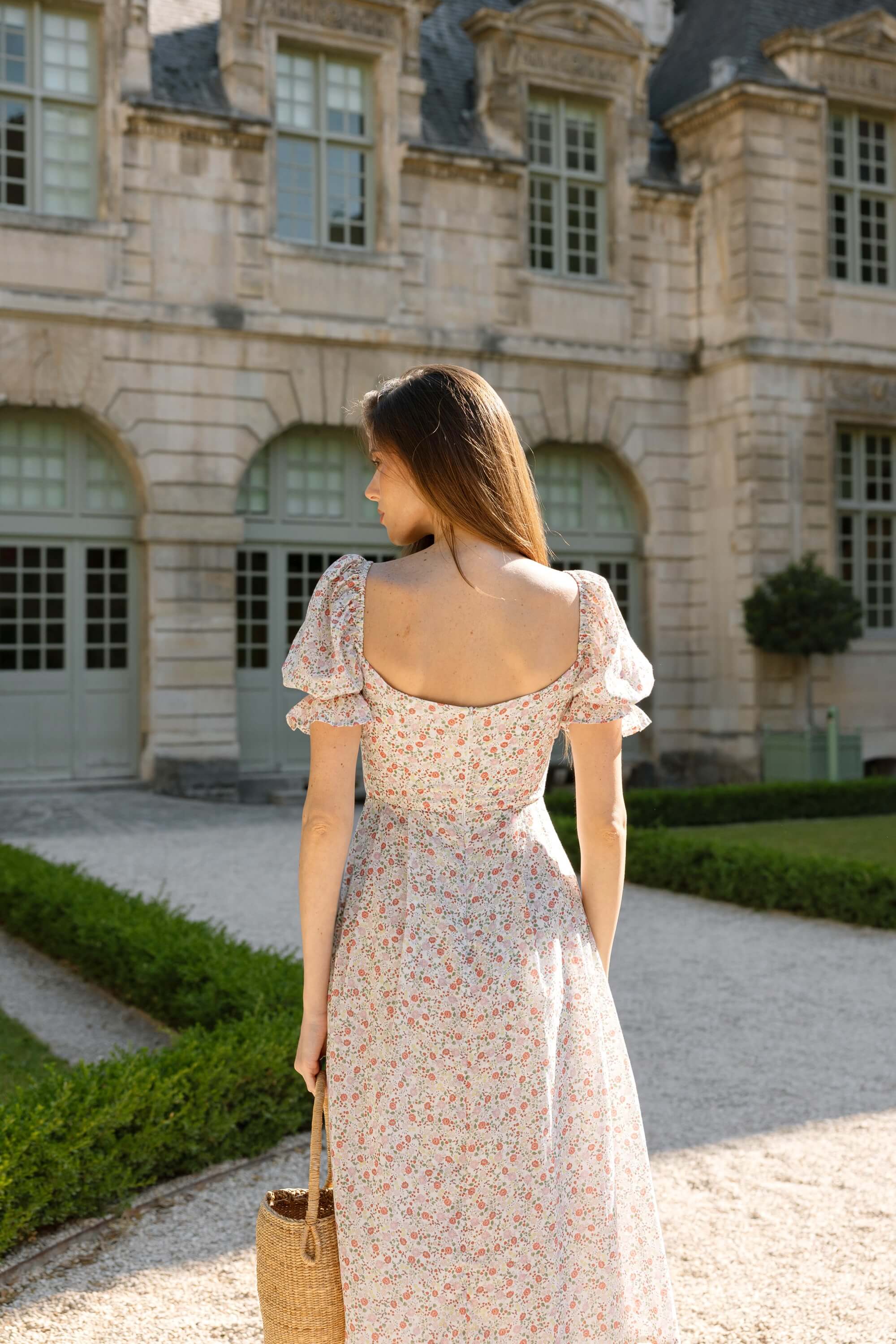 Mira Puffed Sleeve Dress - Image 18
