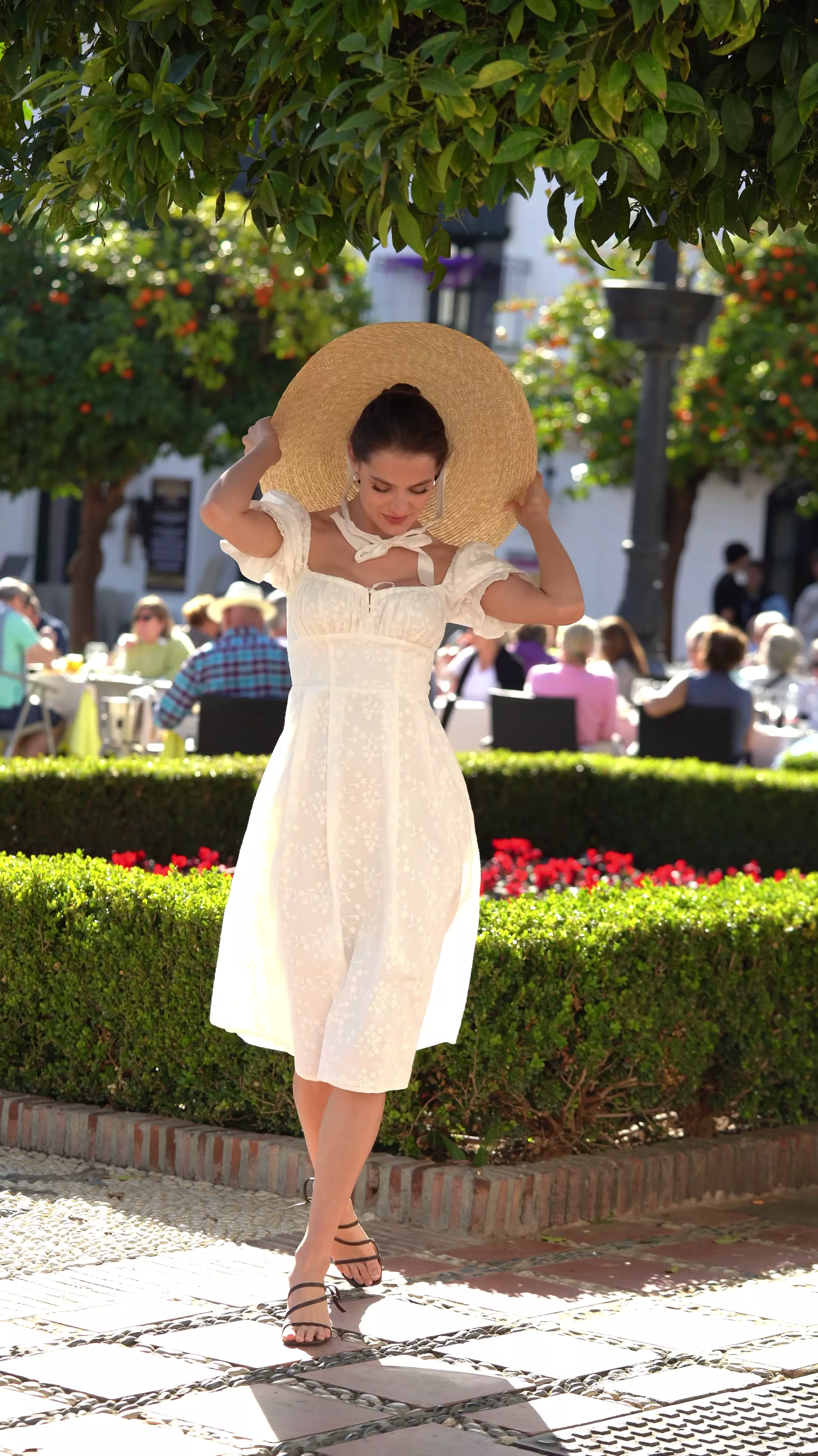 Mira Puffed Sleeve Dress - Image 5