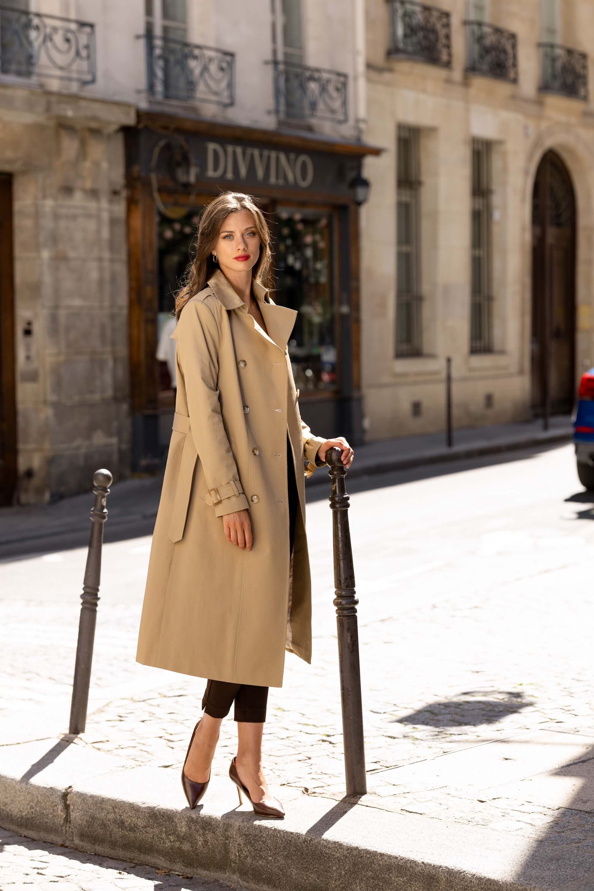 Kelianne Cotton Trench Coat - Image 11