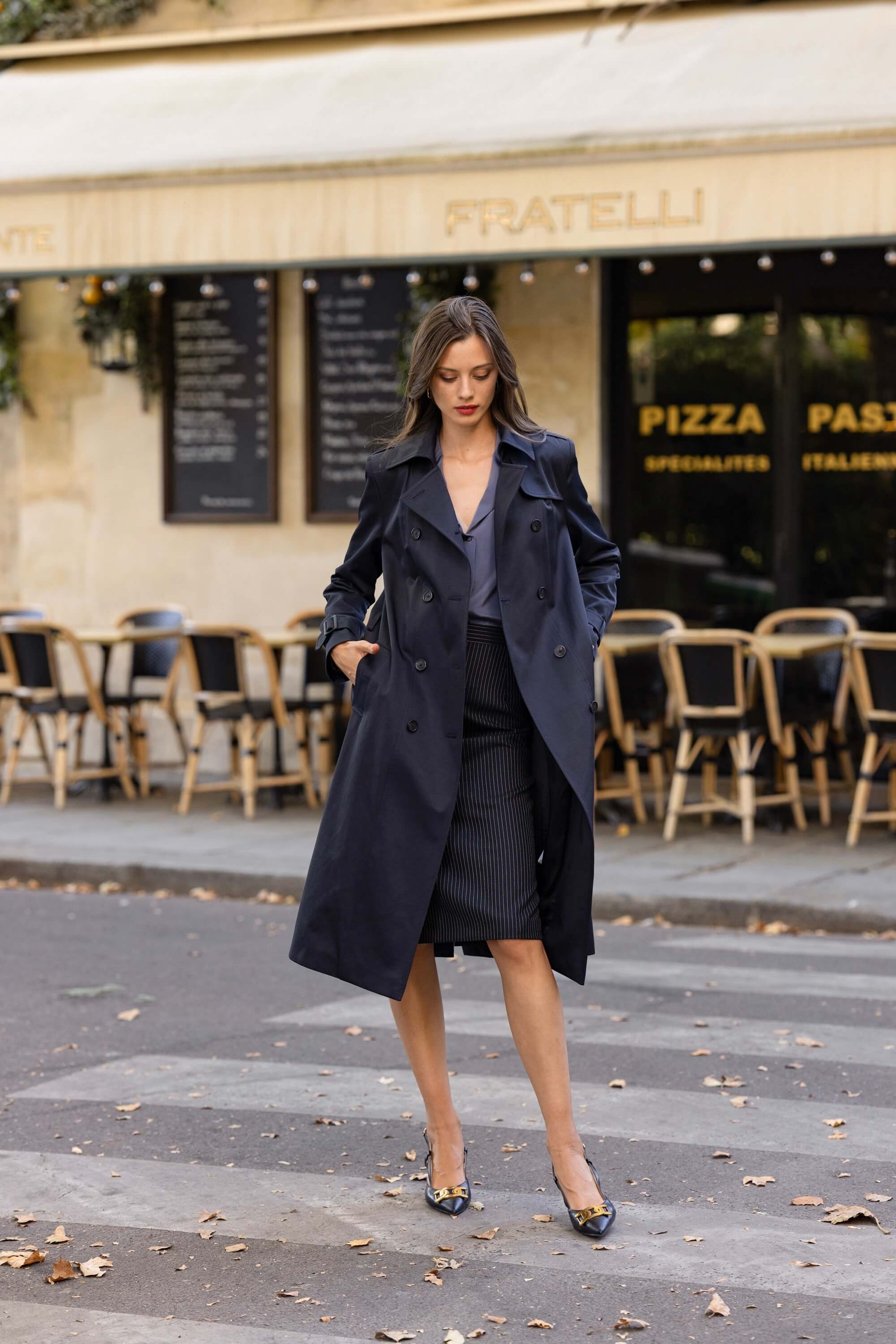 Kelianne Cotton Trench Coat - Image 19