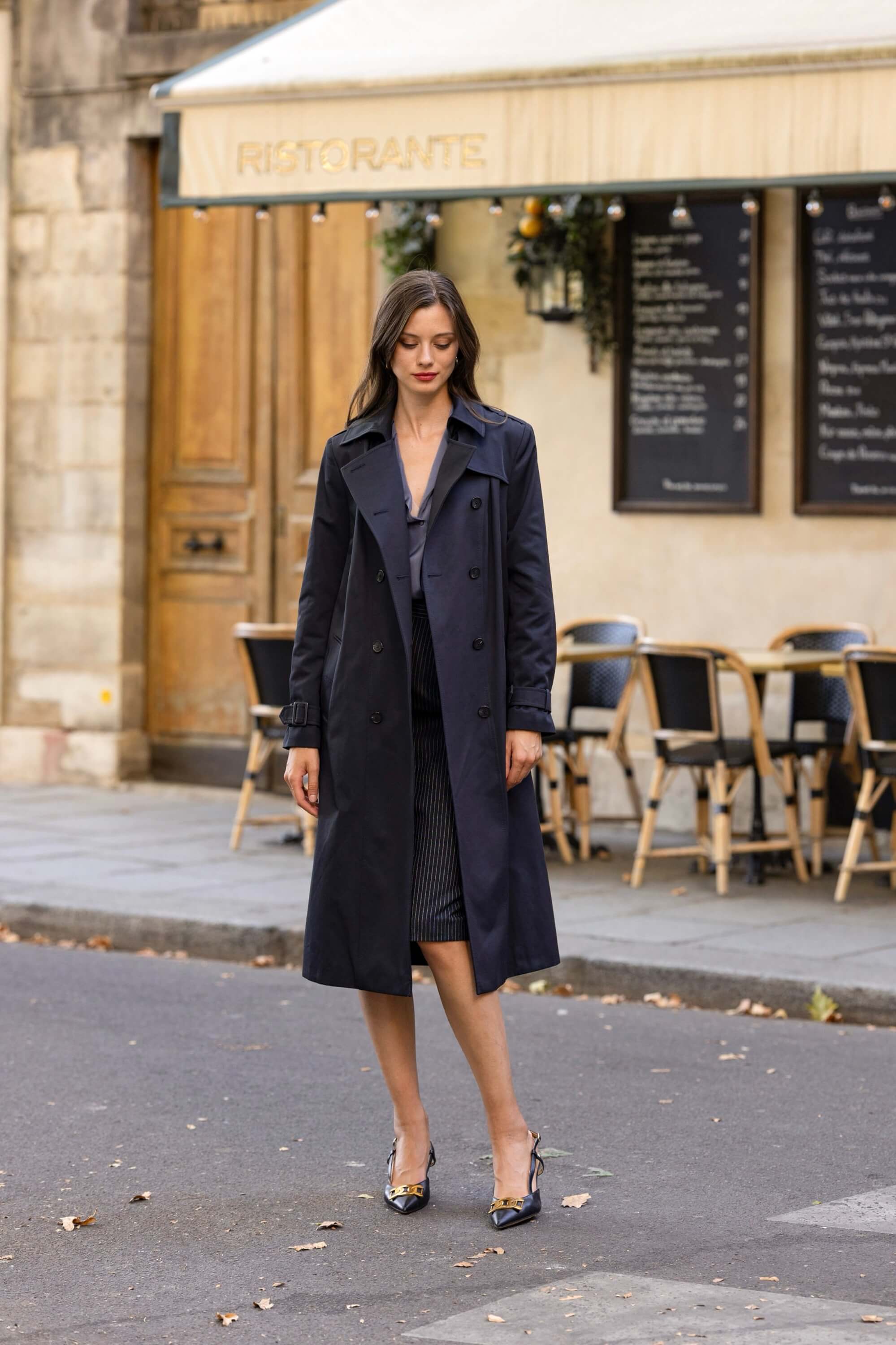 Kelianne Cotton Trench Coat - Image 22