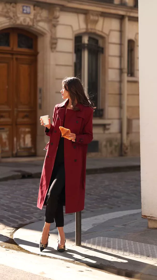 Kelianne Cotton Trench Coat - Image 4