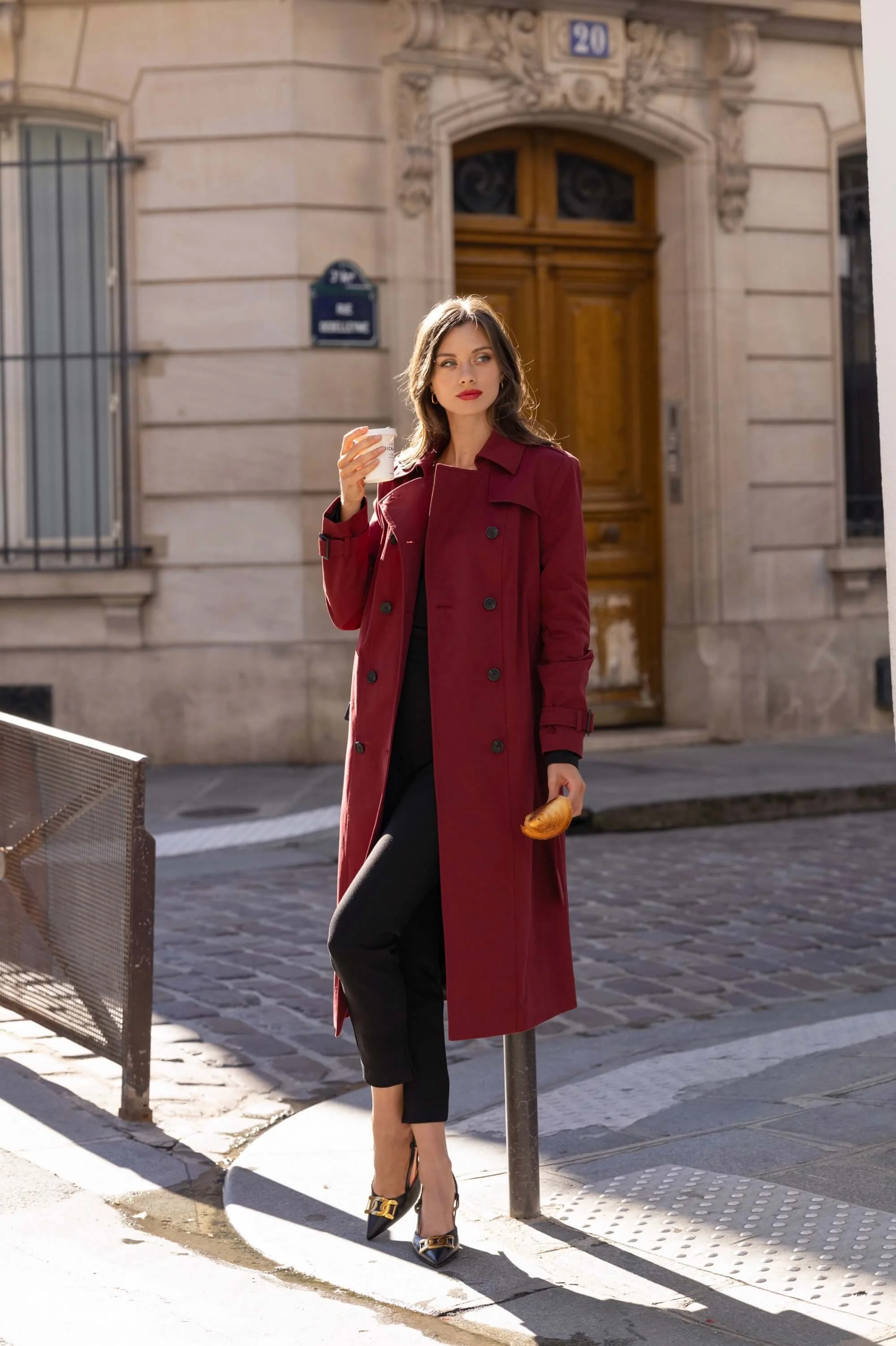 Kelianne Cotton Trench Coat - Image 5