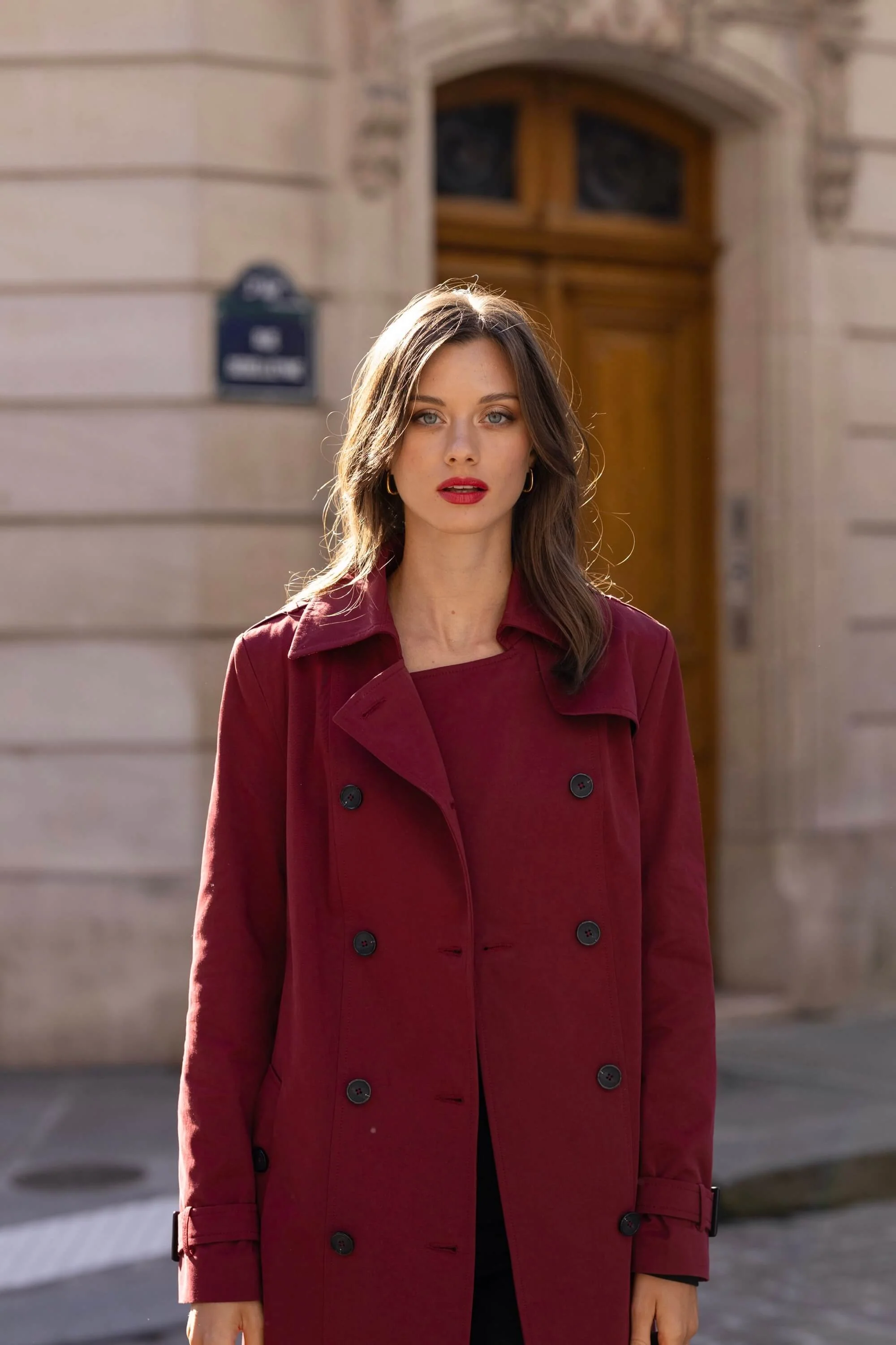 Kelianne Cotton Trench Coat - Image 7