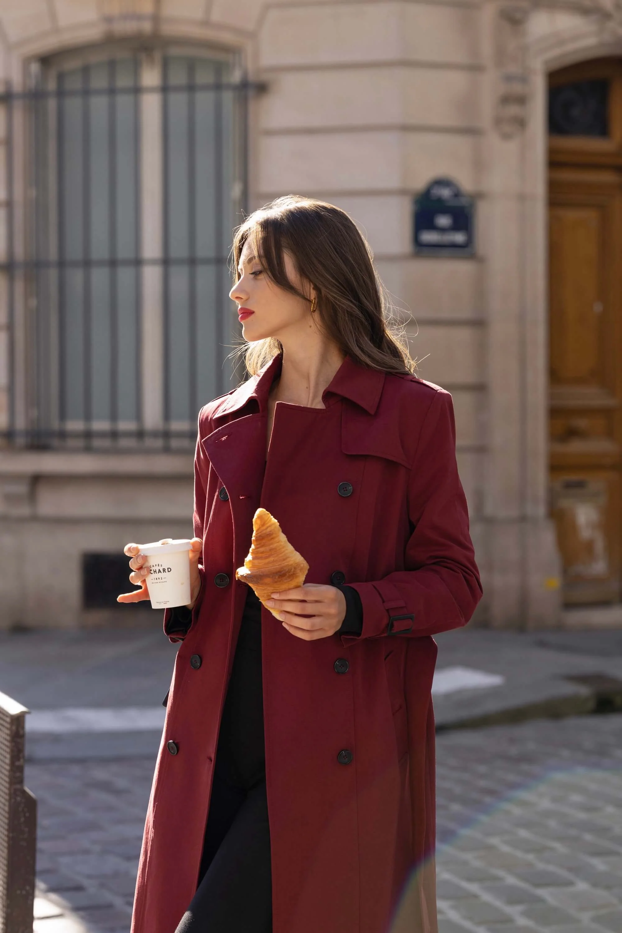 Kelianne Cotton Trench Coat - Image 8