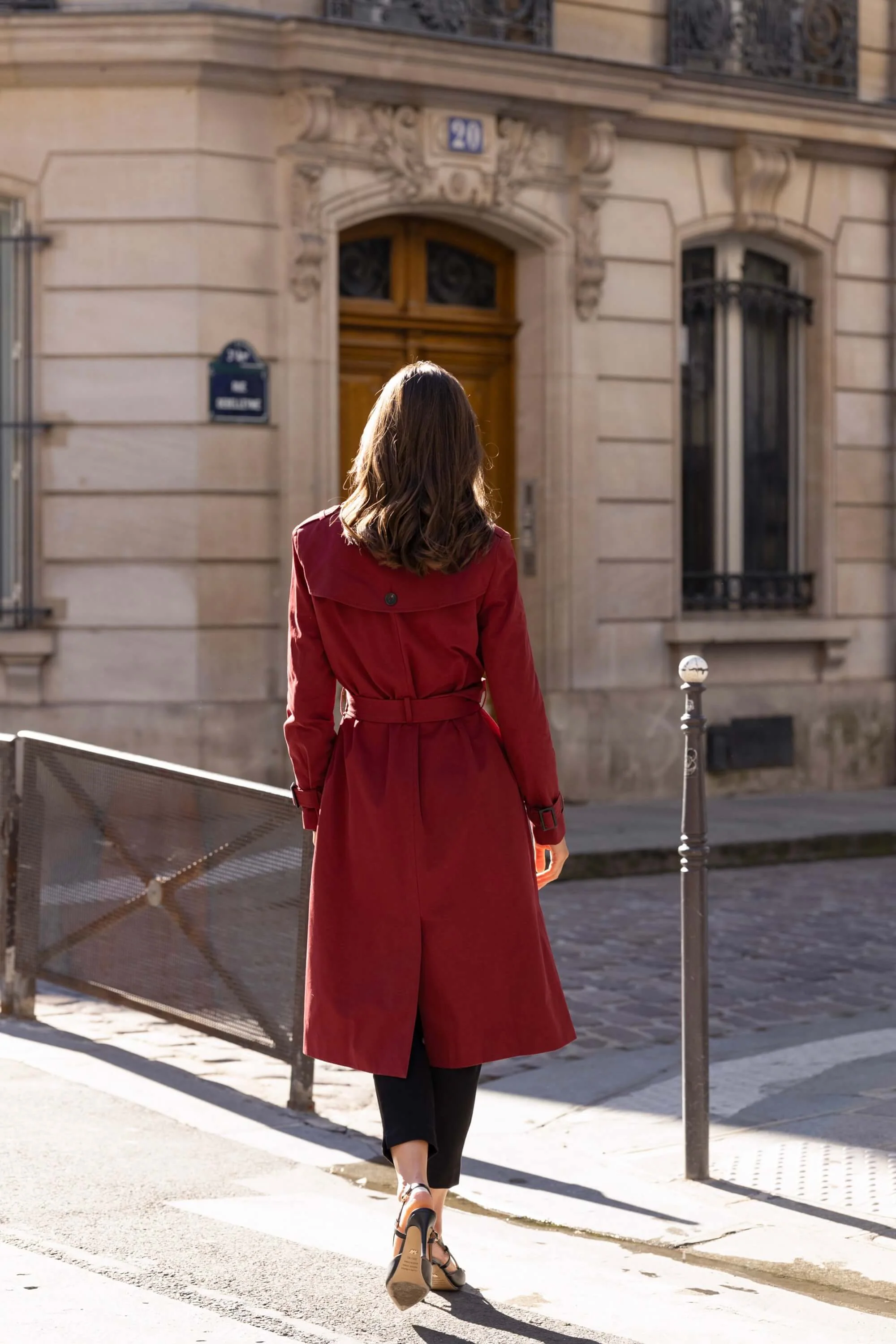 Kelianne Cotton Trench Coat - Image 9