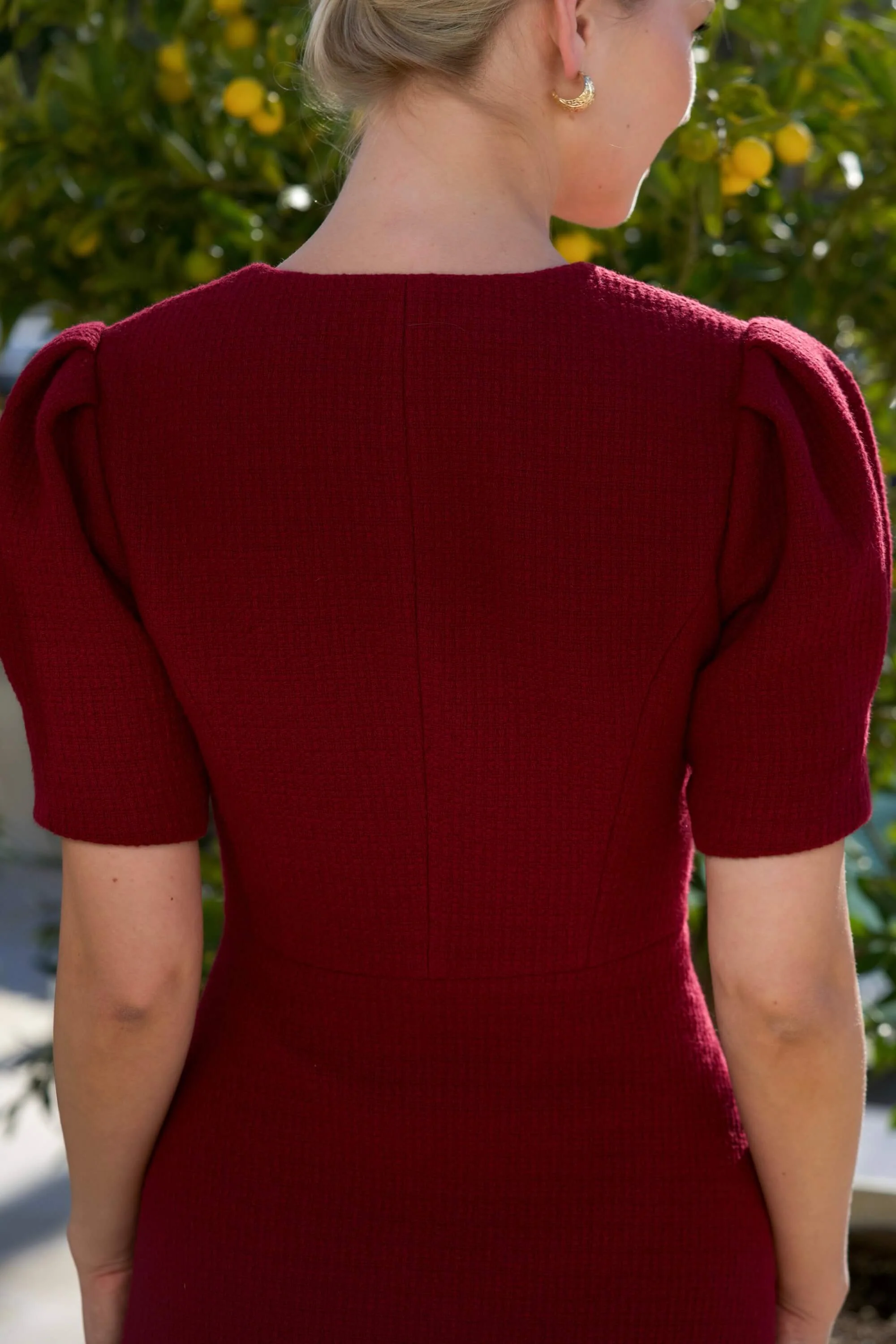 Matilda Cotton Tweed Dress - Image 8