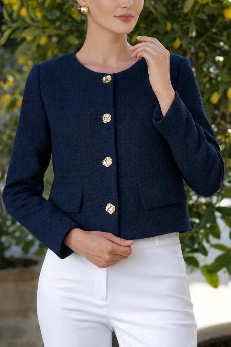 Leontine Tweed Jacket - Image 12