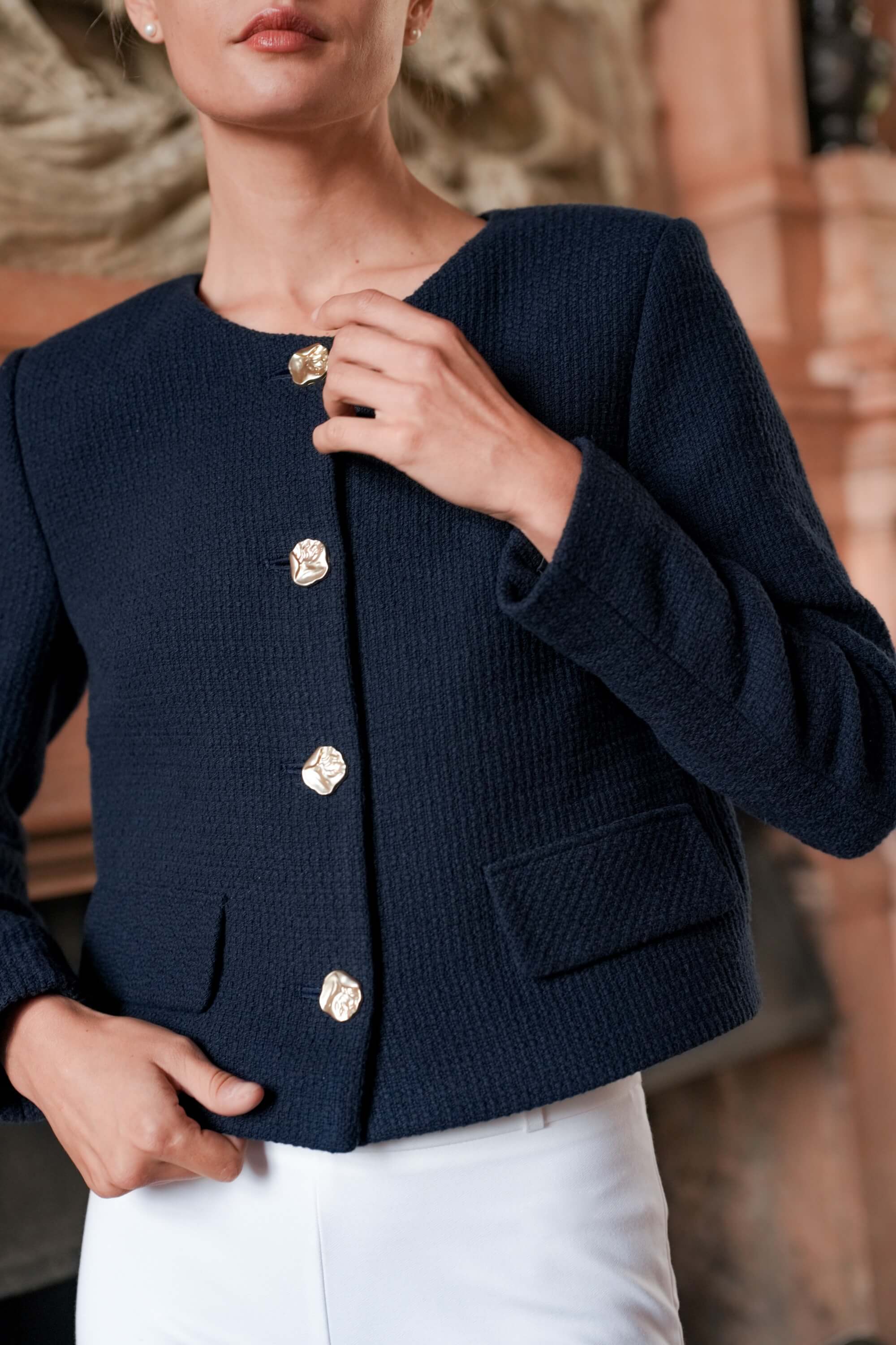 Leontine Tweed Jacket - Image 14