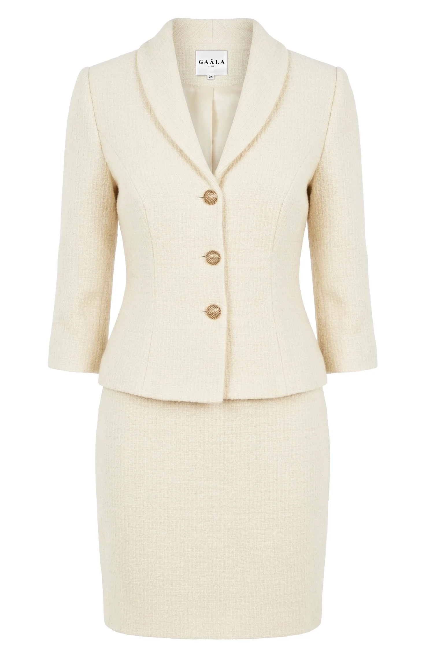 Margaux Cotton Tweed Two Piece - Image 3