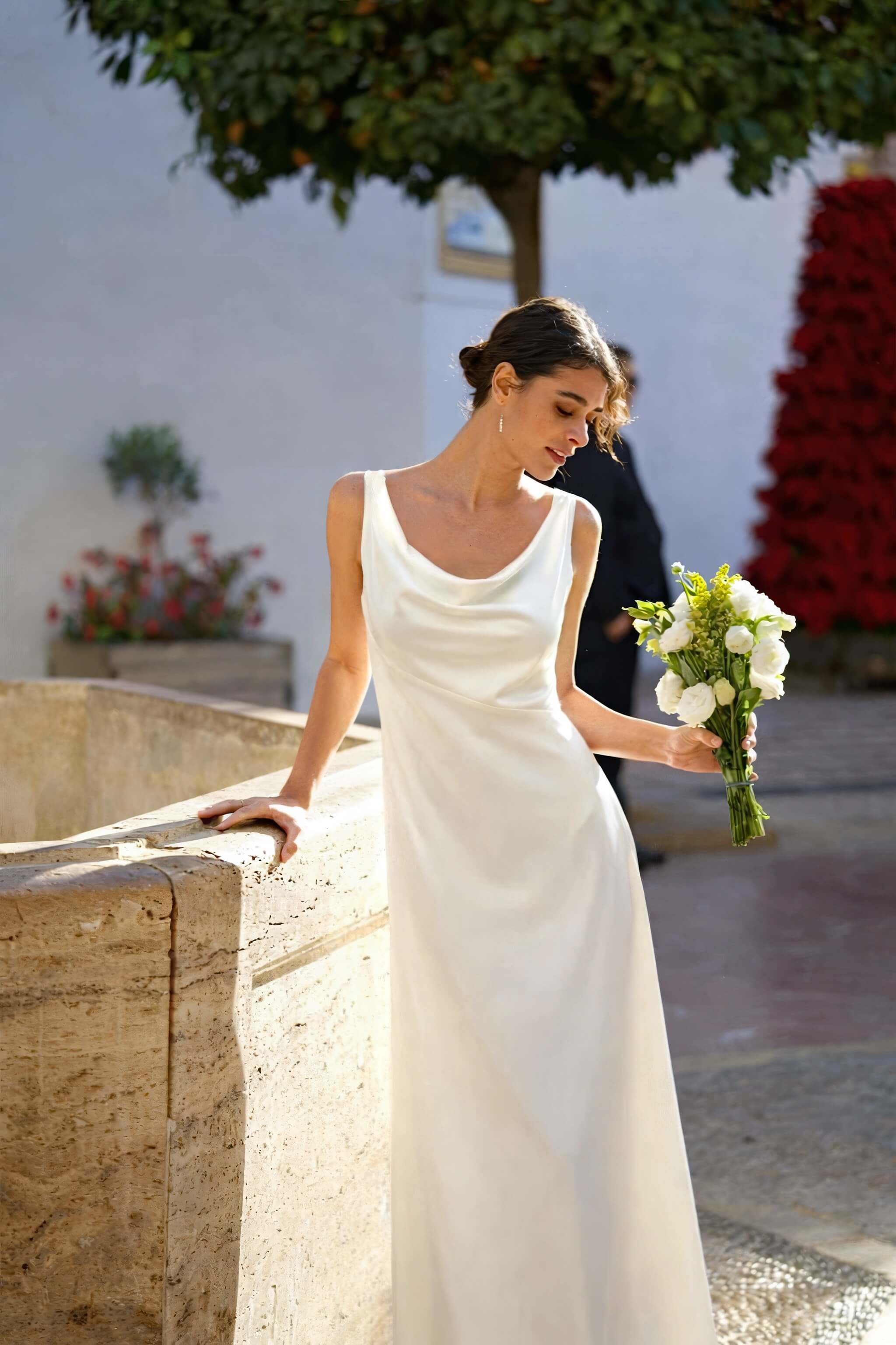 Charlize Cowl-Neck Dress - Image 4