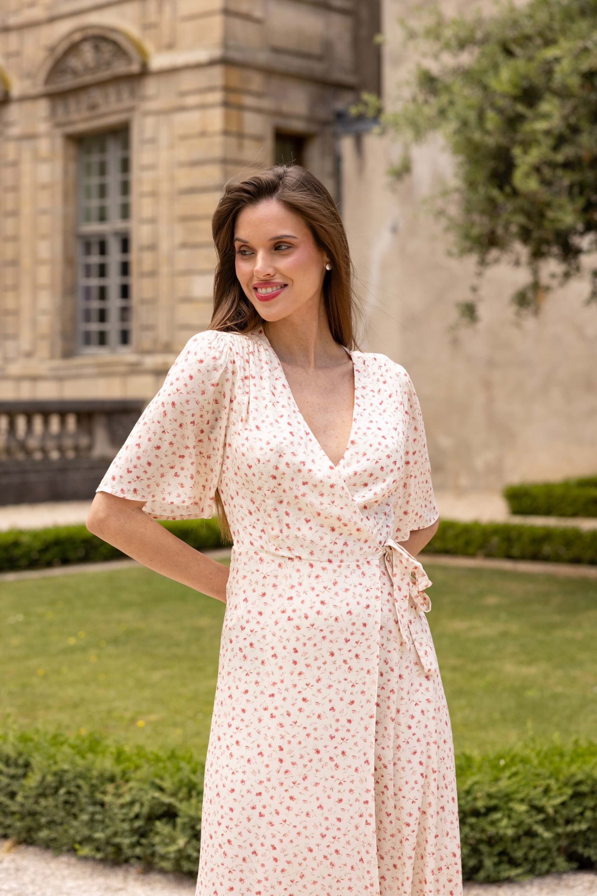 Flora Wrap Dress - Image 2